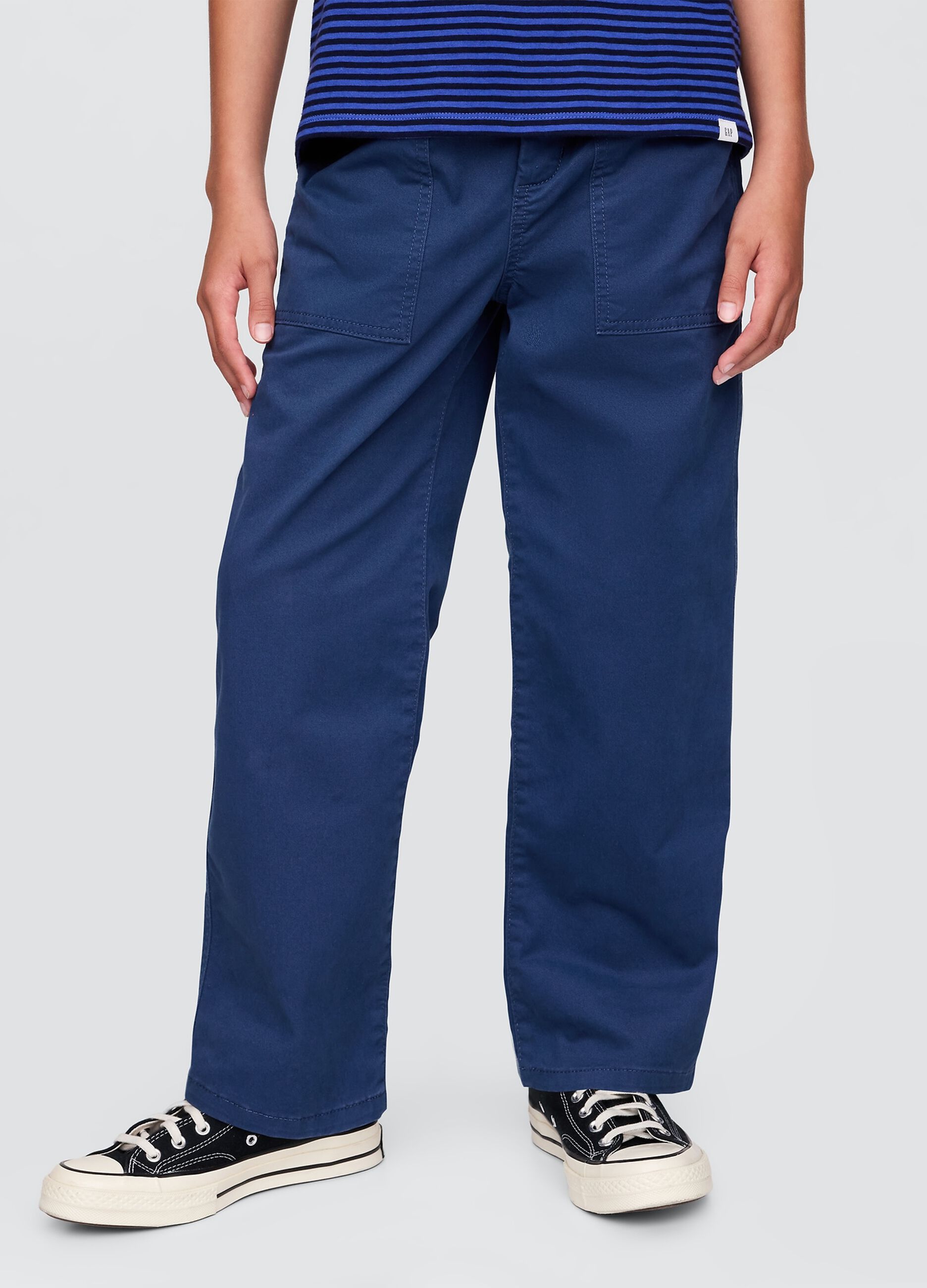 Pantaloni lunghi blu per bambini_1