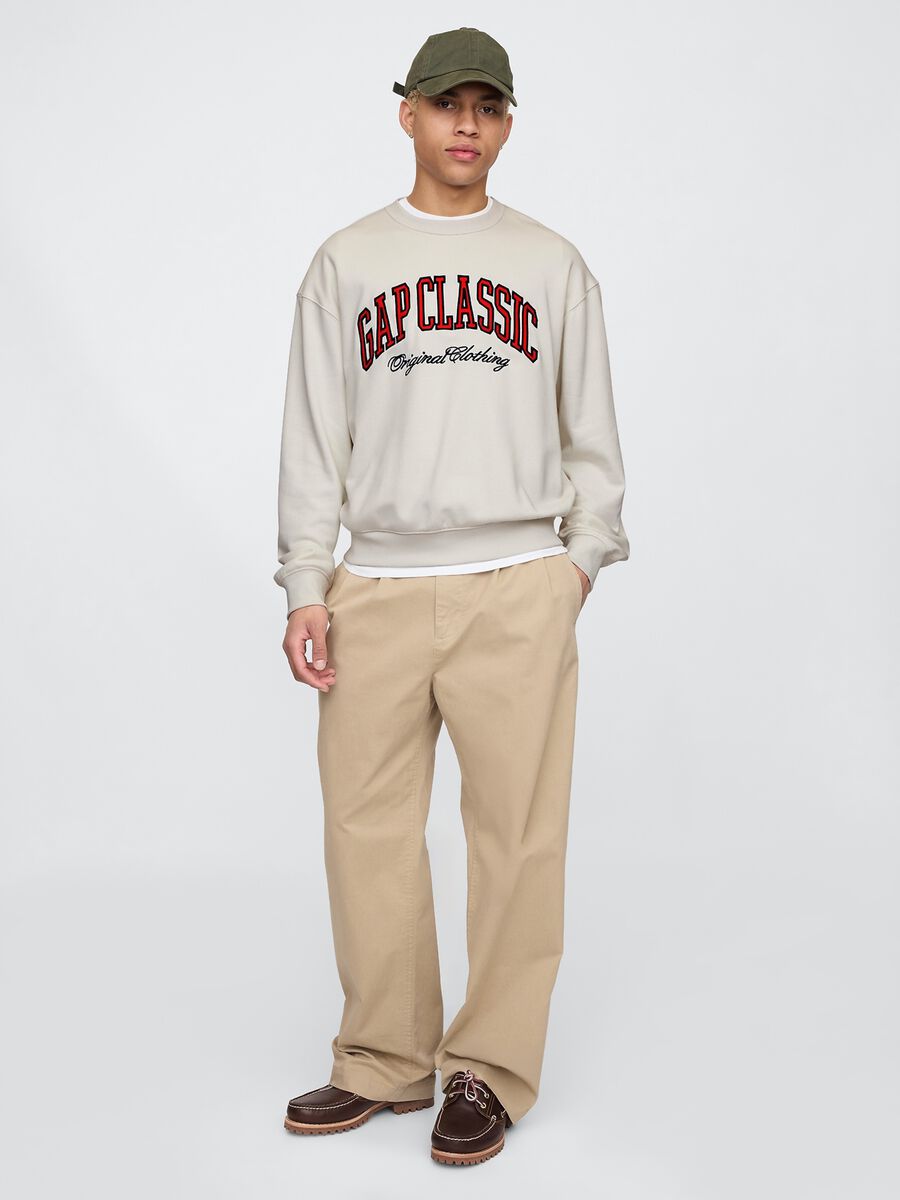 Felpa girocollo Gap Classic Uomo_2