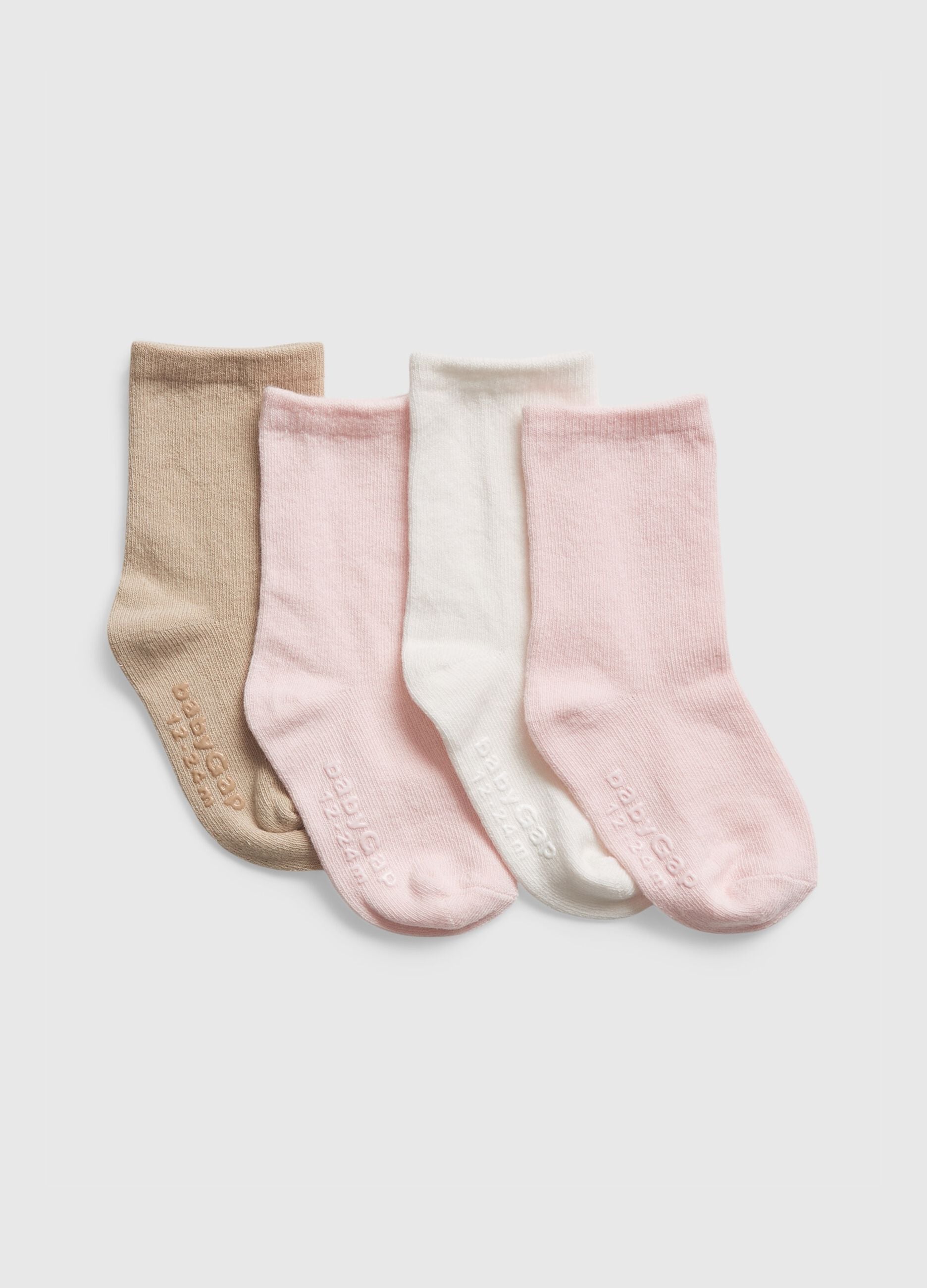 Set quattro calze multicolor