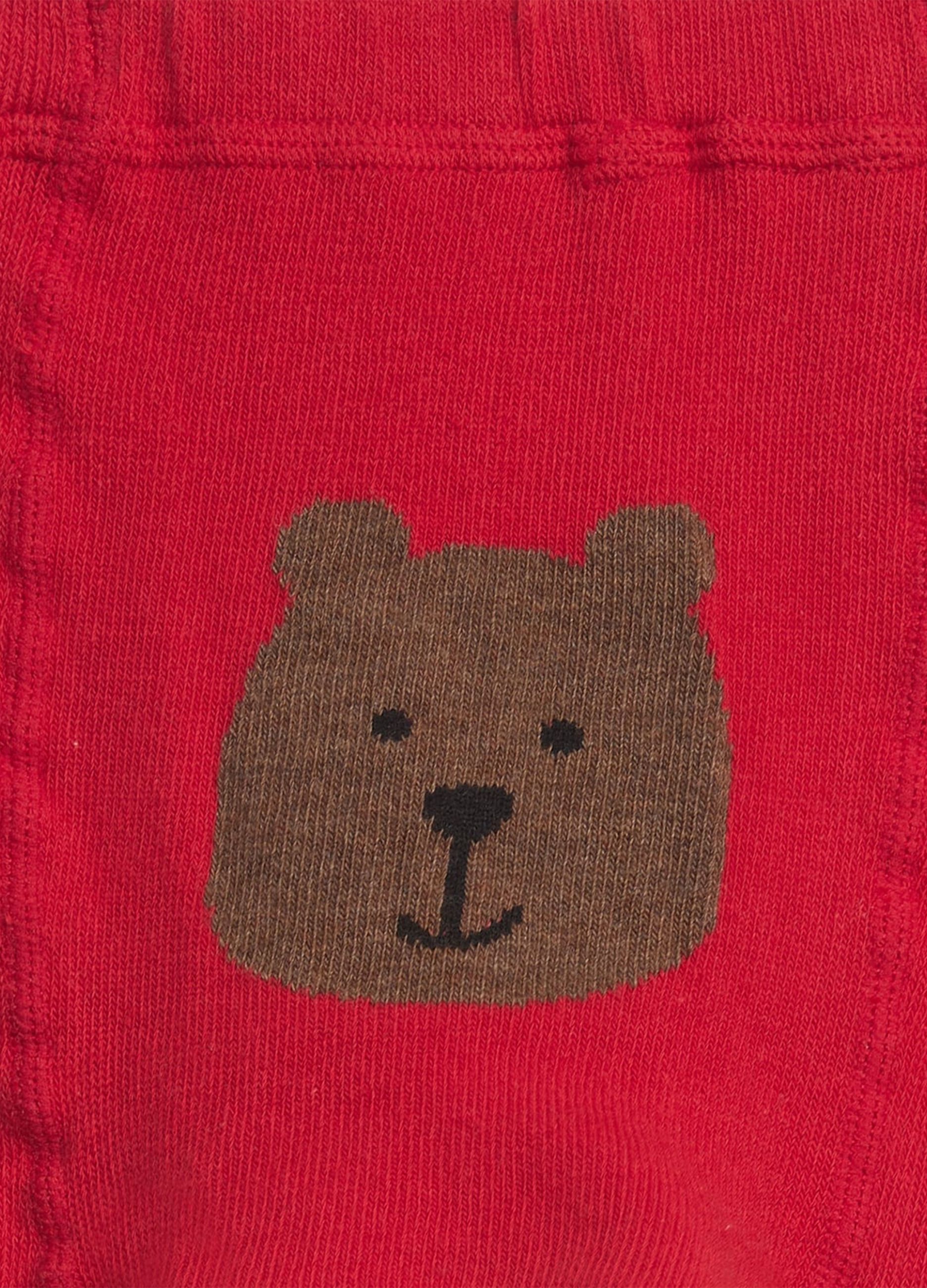 Tights with bear design_1