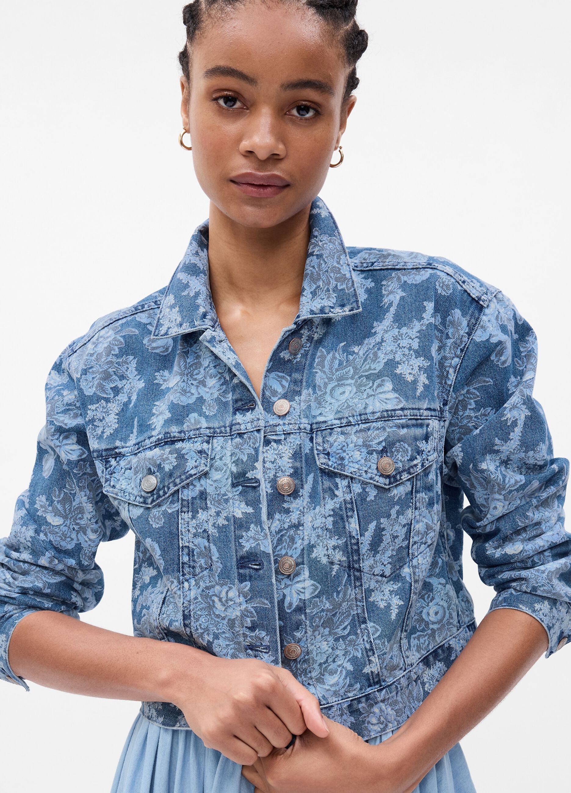Giacca jeans on sale corta donna