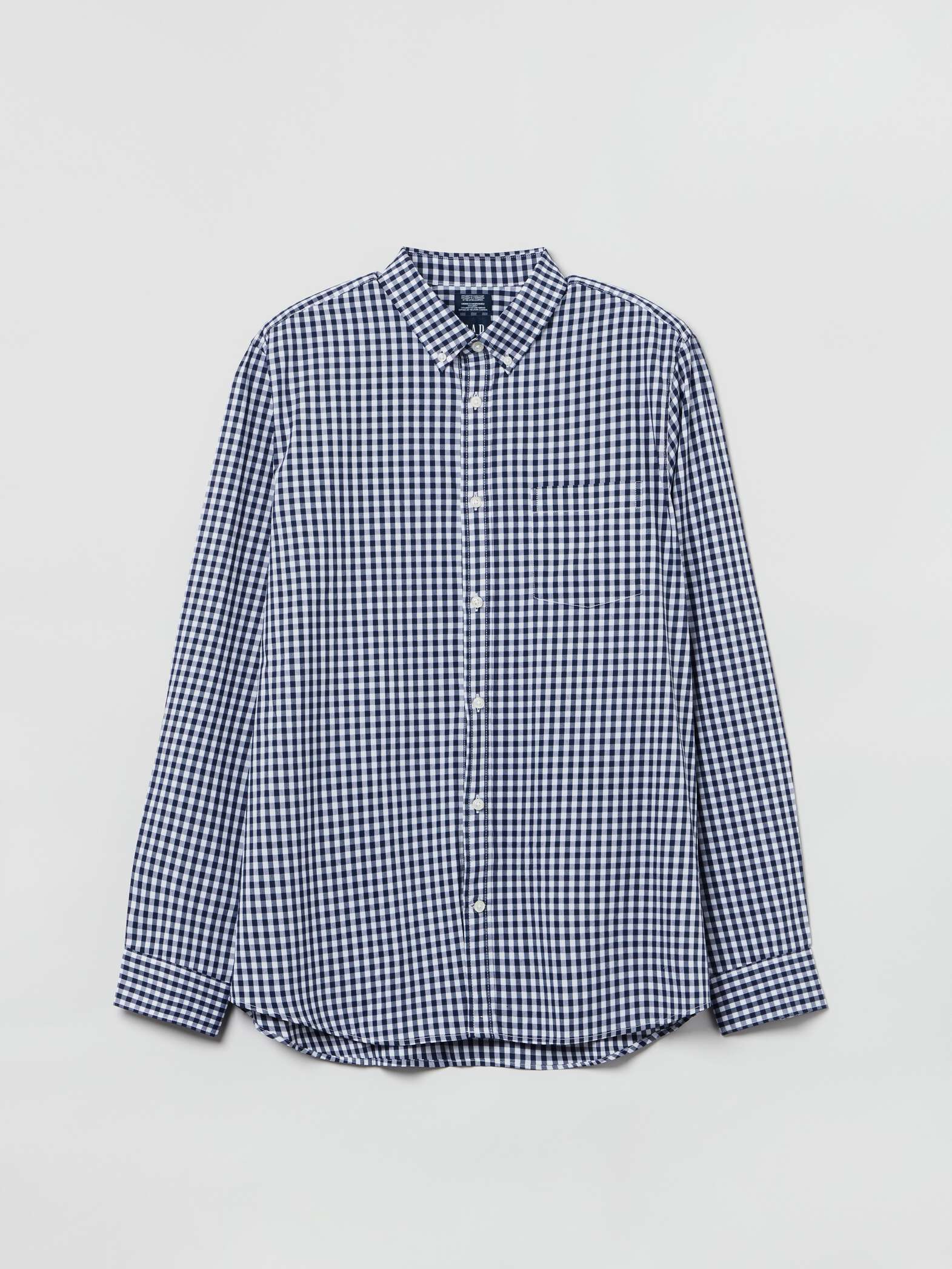 Camicia in tessuto Coolmax® fantasia vichy_1