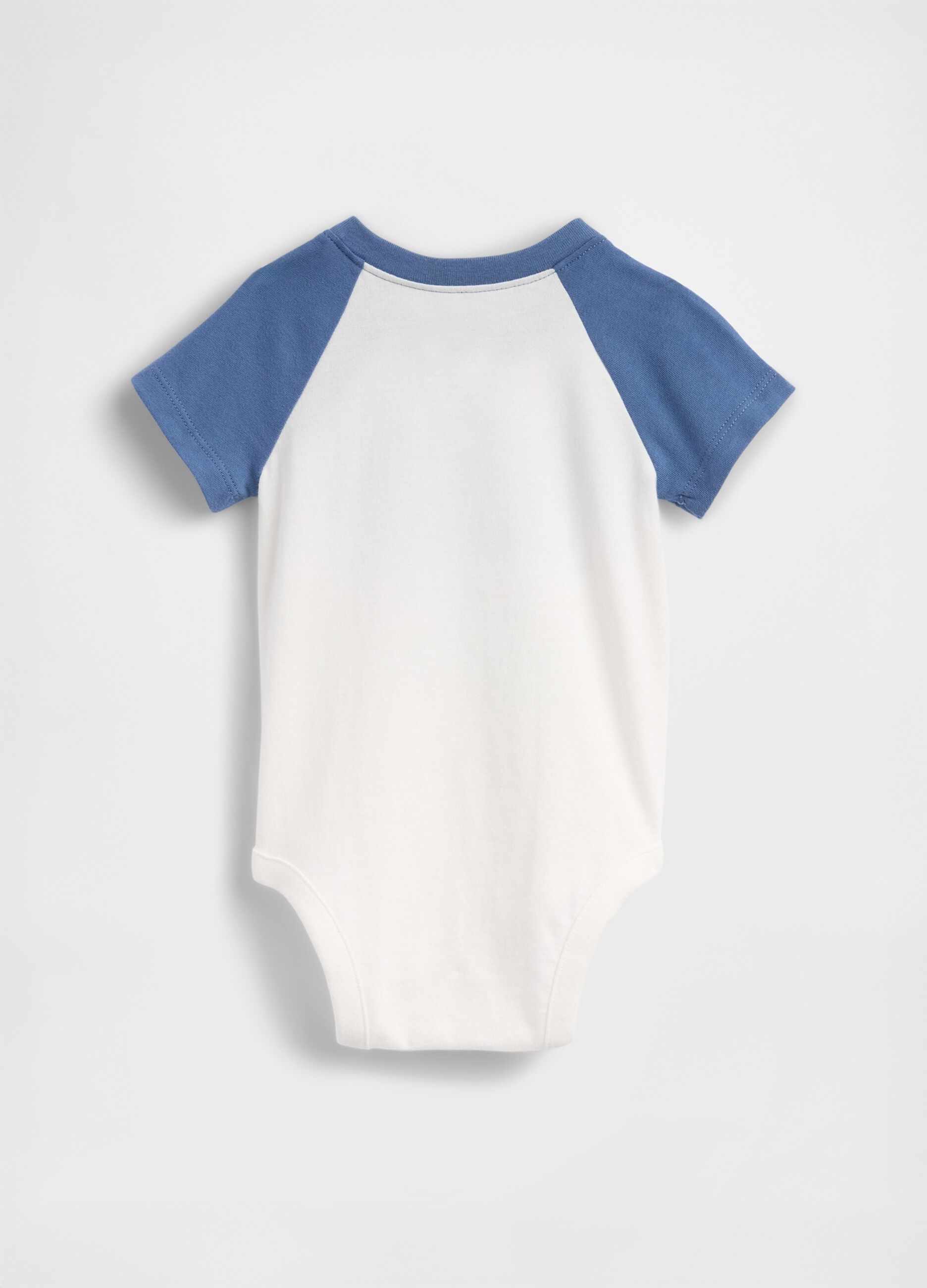 Body in puro cotone multicolor da neonato con logo GAP