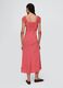 Sleeveless dress with floral pattern_1