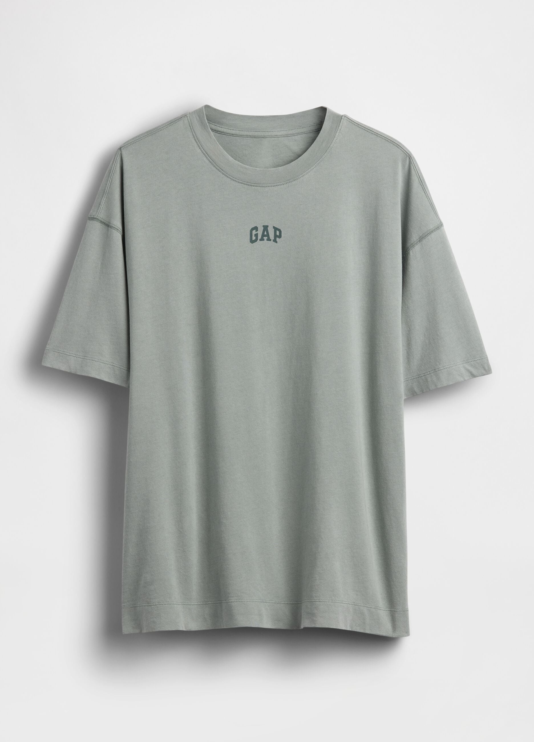 T-shirt in puro cotone a maniche corte con logo GAP