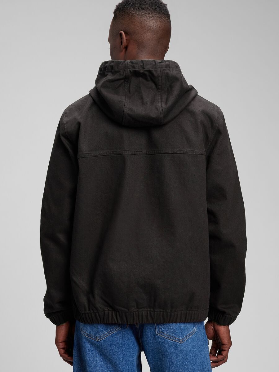 Giacca full-zip con cappuccio Uomo_2