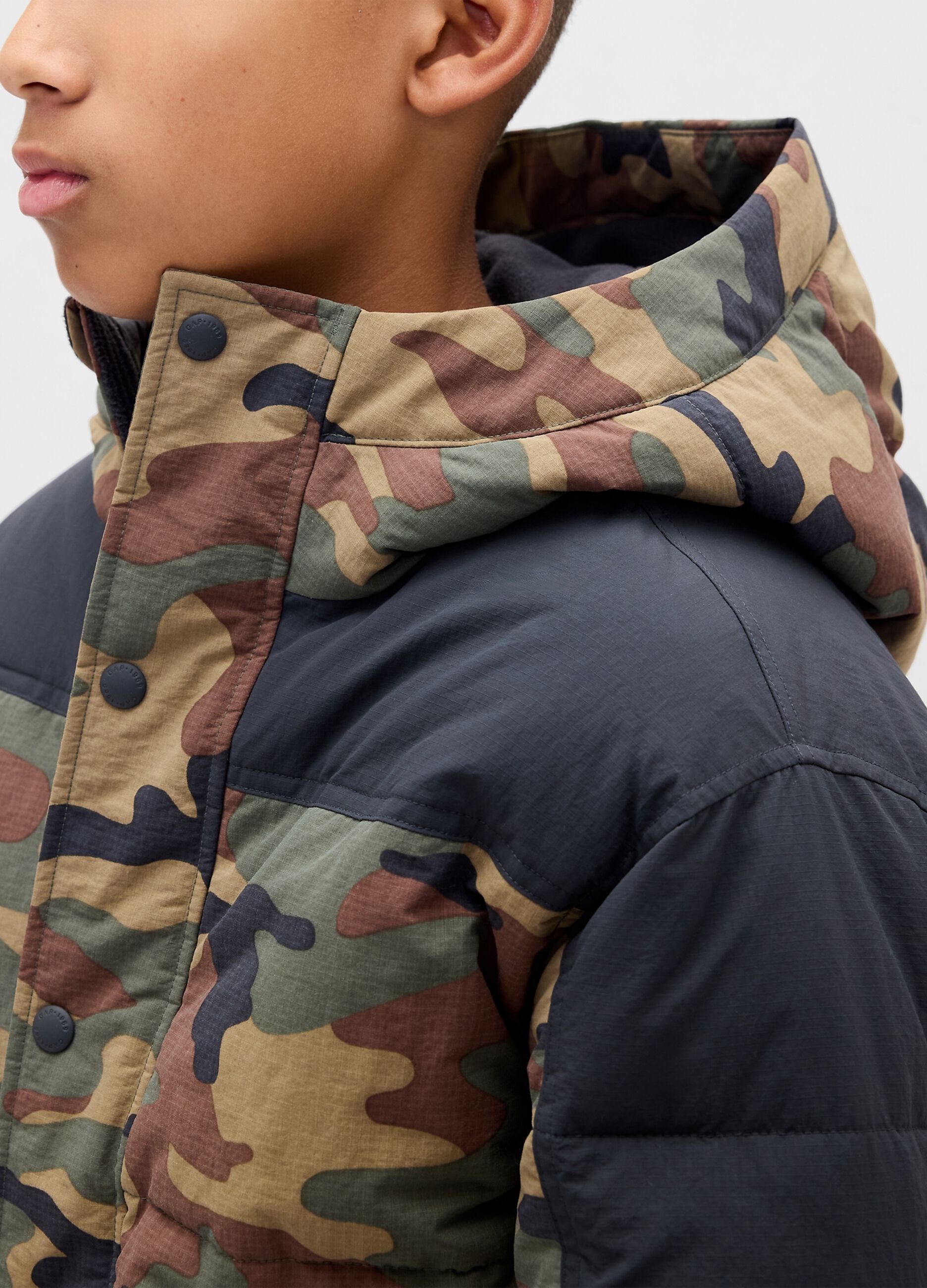 Giacca multicolor mimetica per bambino_3