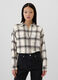 Check flannel shirt with pockets_0