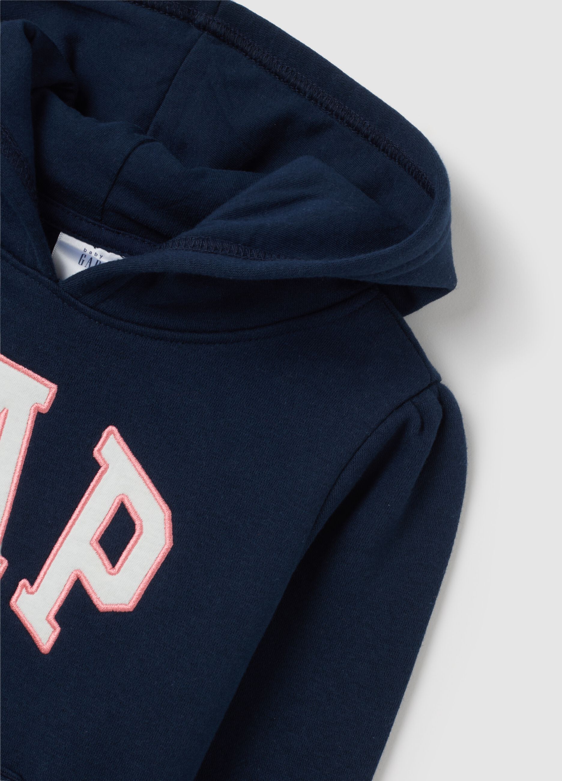 Hoodie with logo patch_2