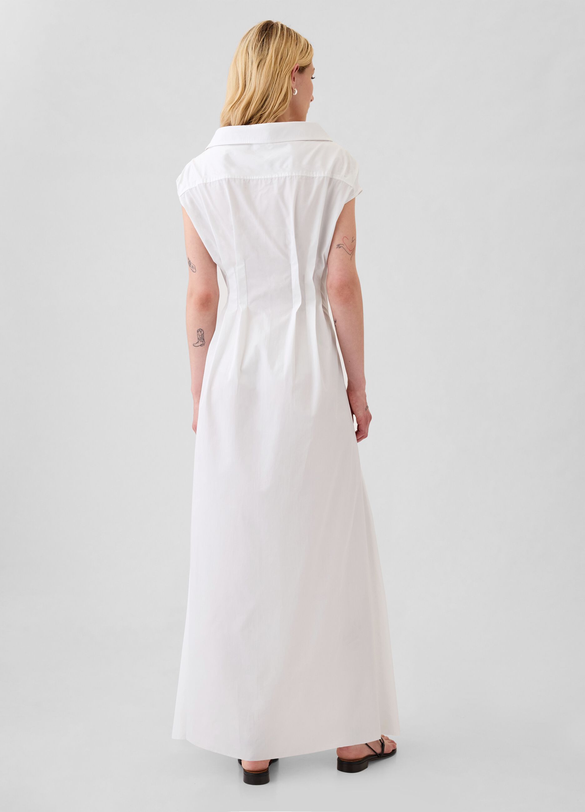 Poplin shirt dress by Zac Posen_2
