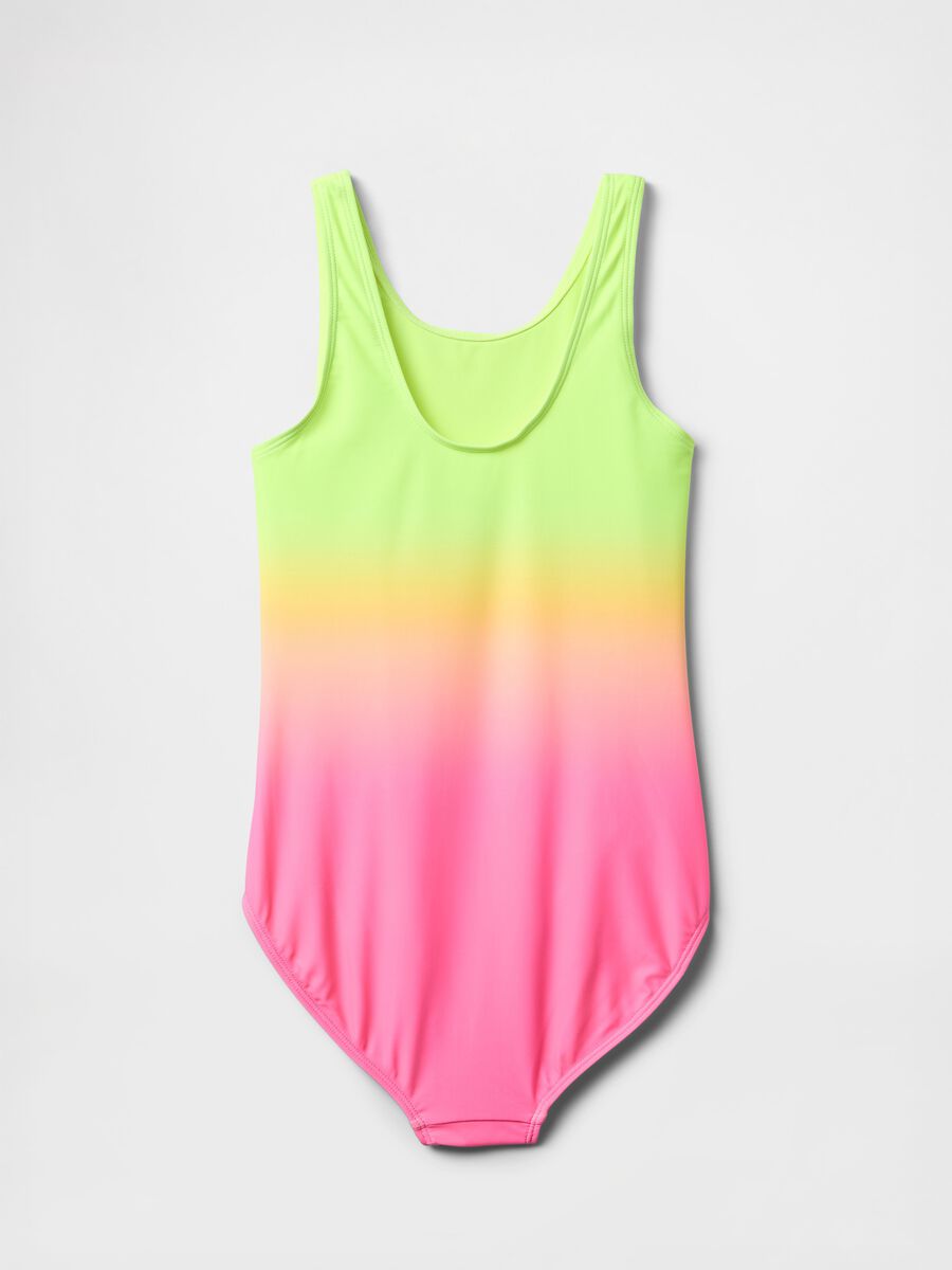 Costume intero sfumato multicolor Girl_1