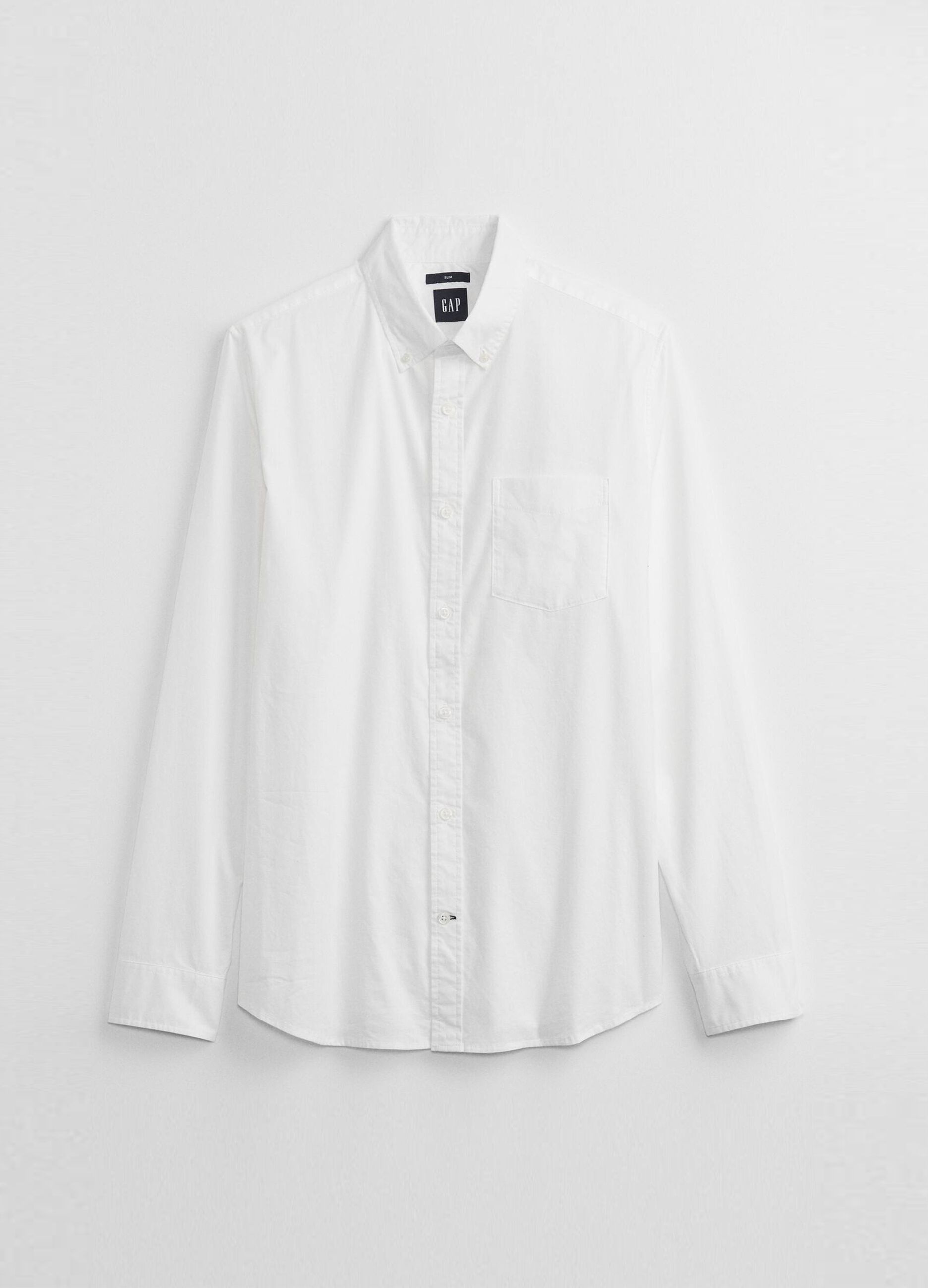 Camicia slim fit in popeline fantasia vichy_2