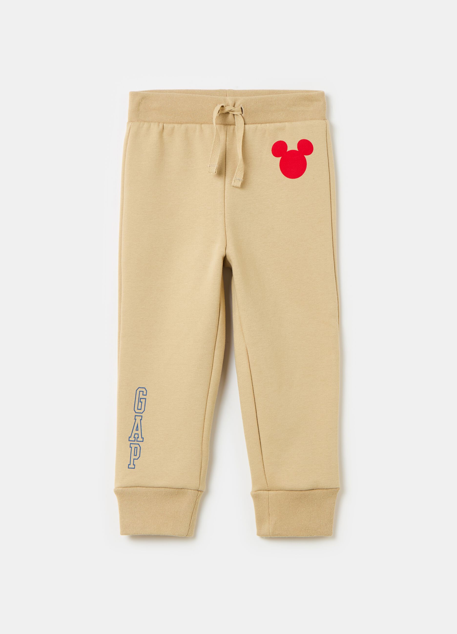 Fleece joggers with Disney Mickey Mouse print