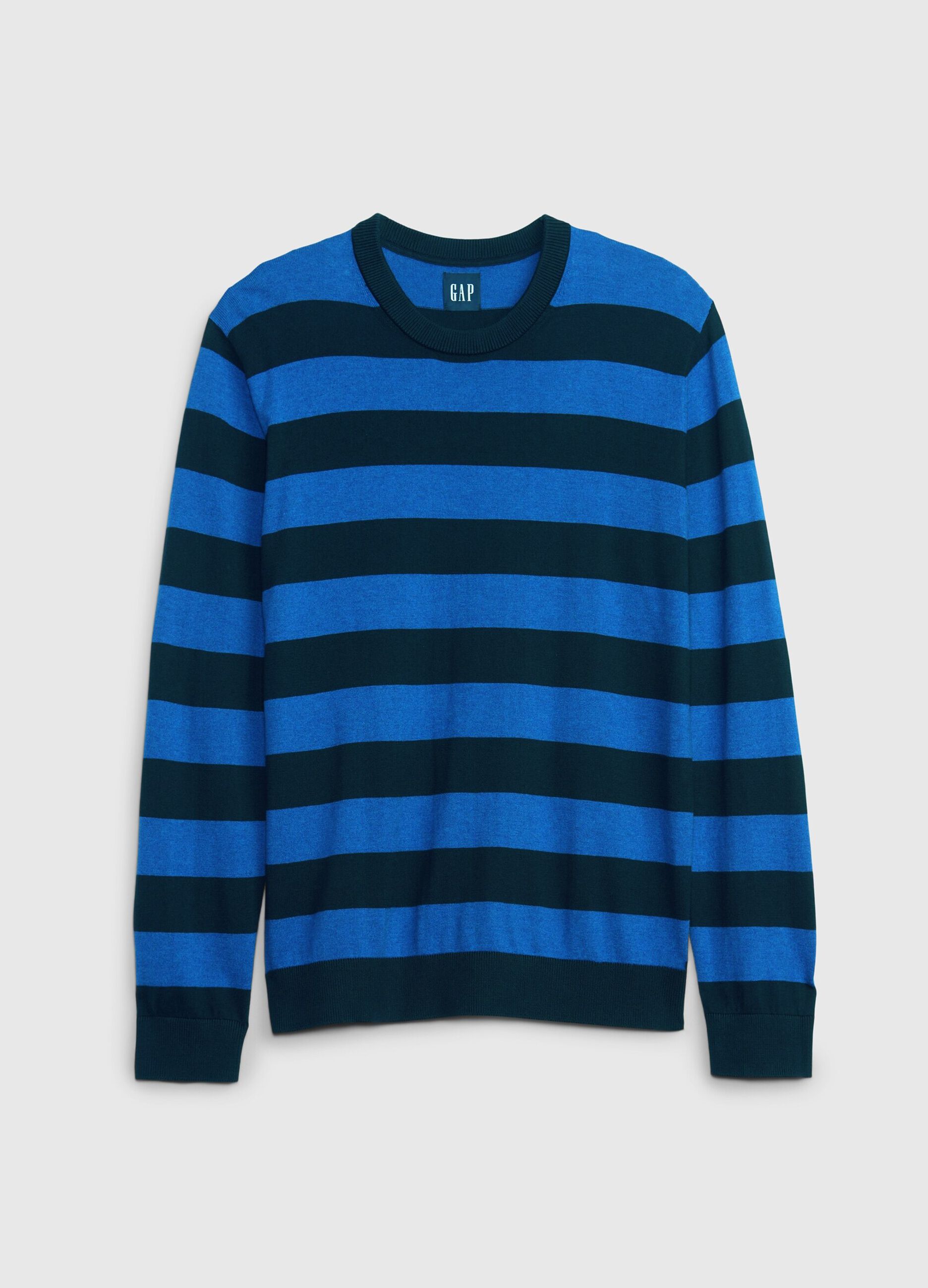 Striped cotton pullover_2