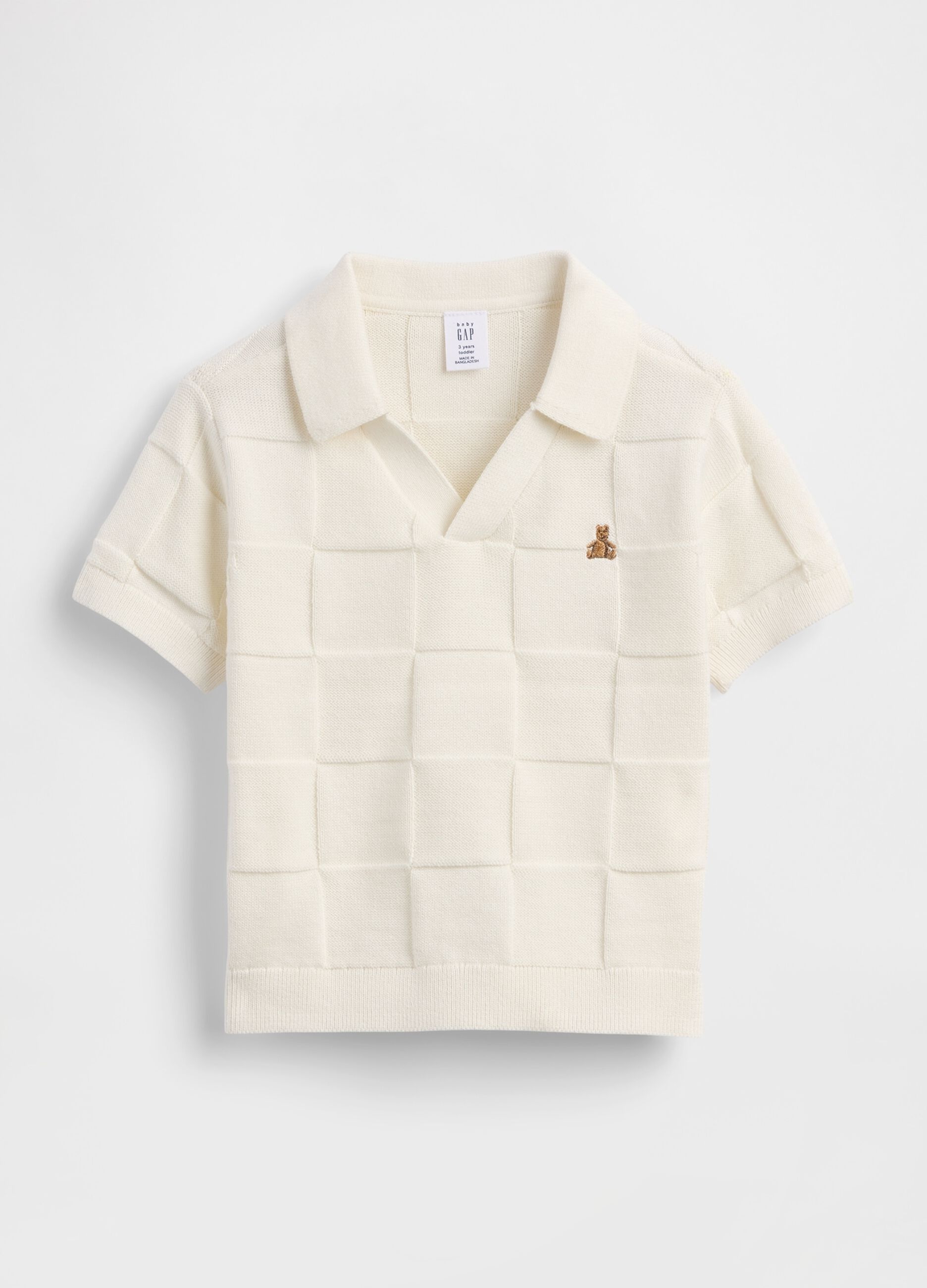 Polo in puro cotone a maniche corte