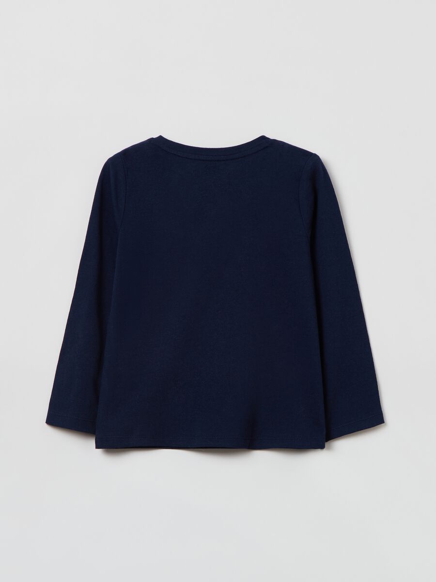 Long-sleeved T-shirt with tiger print Toddler Girl_1