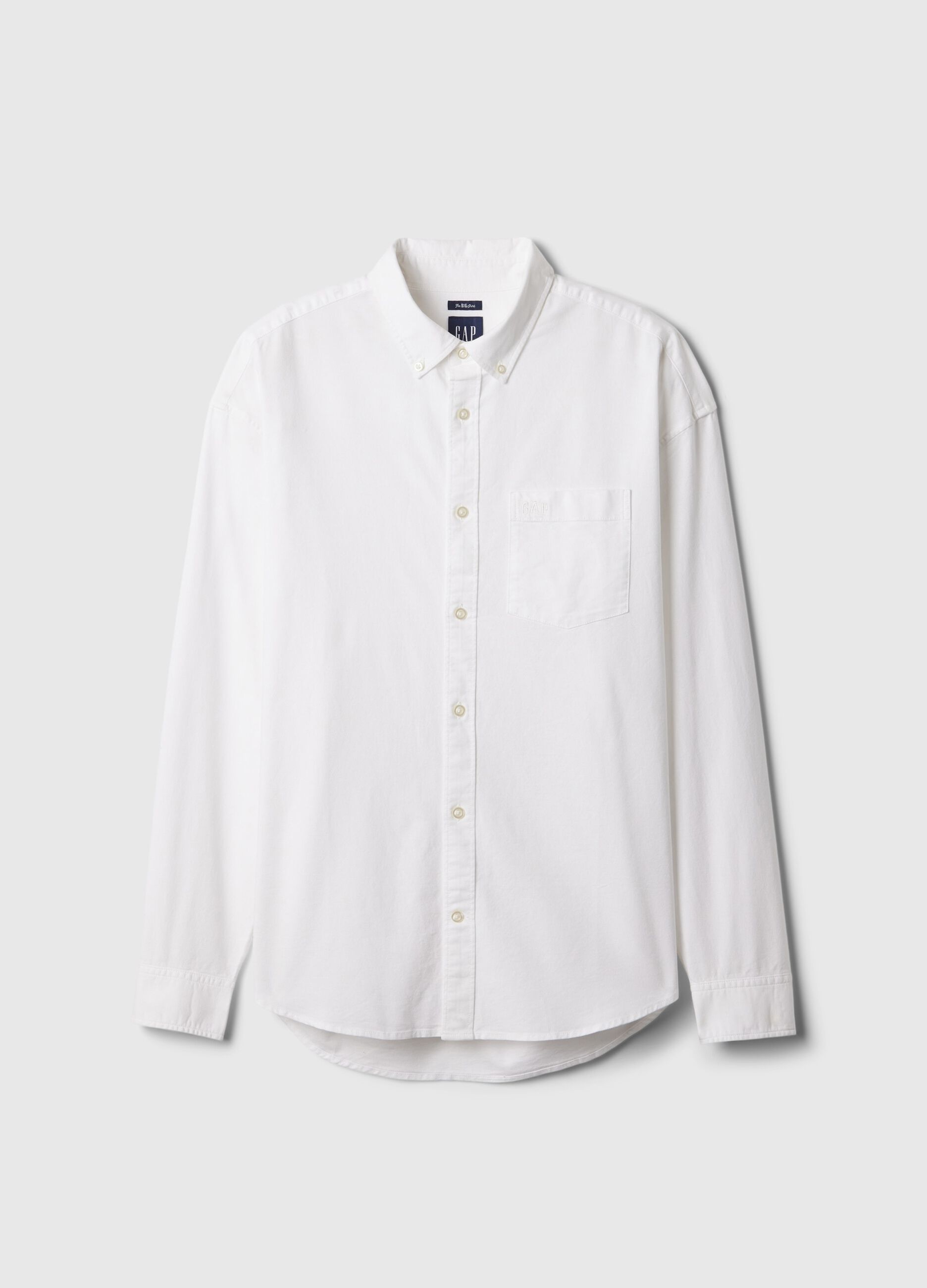 Camicia button-down con tasca_3