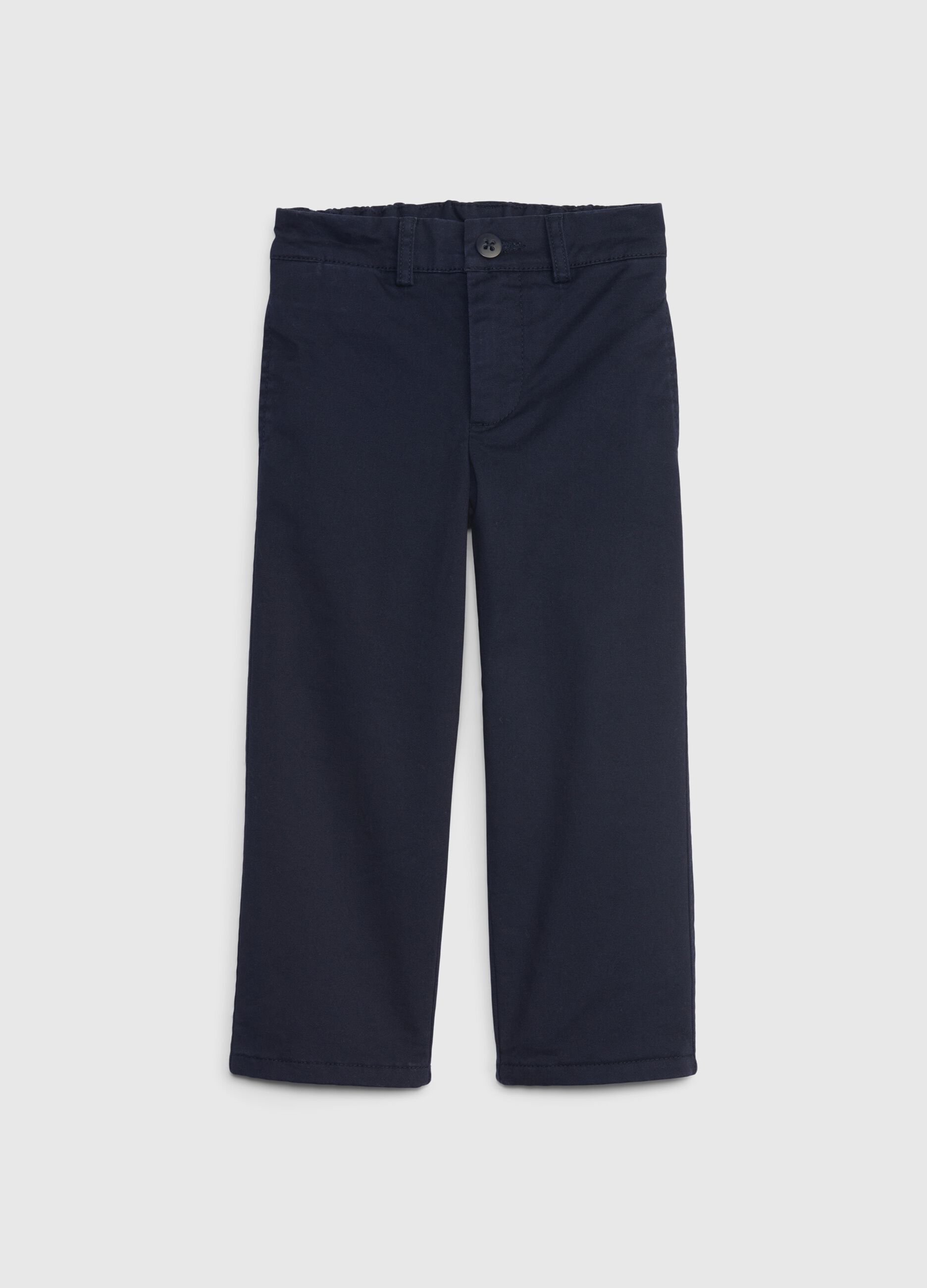 Loose-fit trousers with pockets