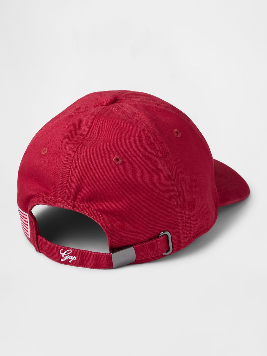 Berretto da baseball in cotone con ricamo logo Donna_1