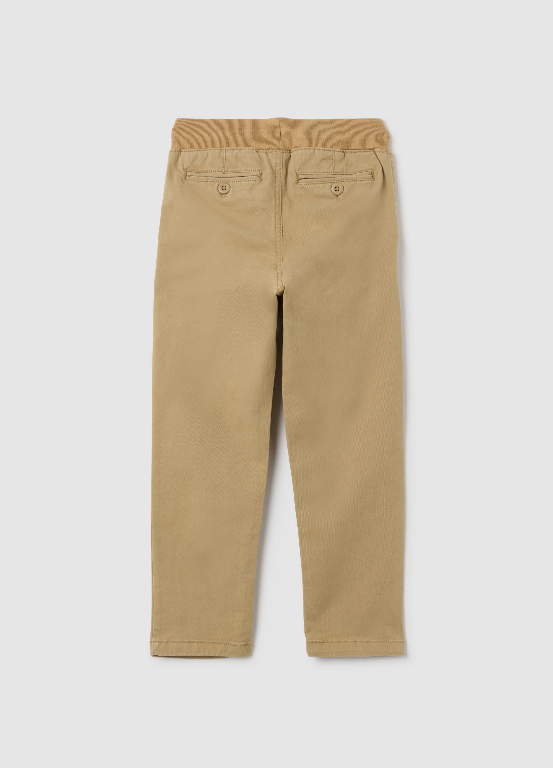 Pull-on trousers with drawstring_3