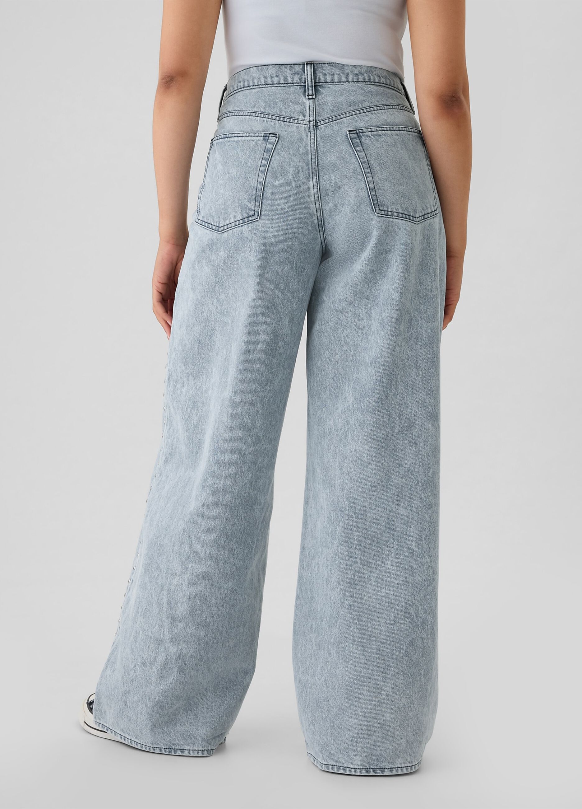 Jeans baggy fit con borchie_6