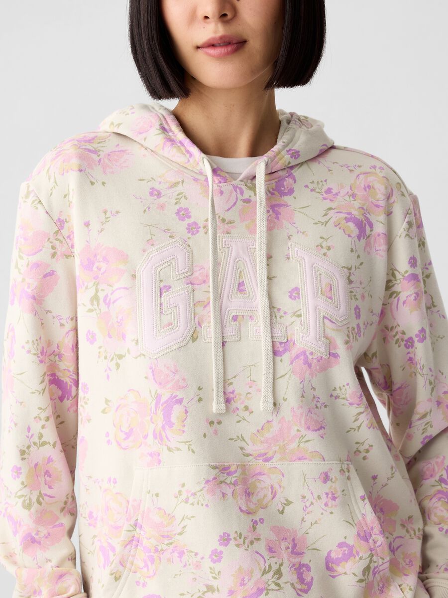 GAP x LoveShackFancy Felpa con cappuccio Donna_1