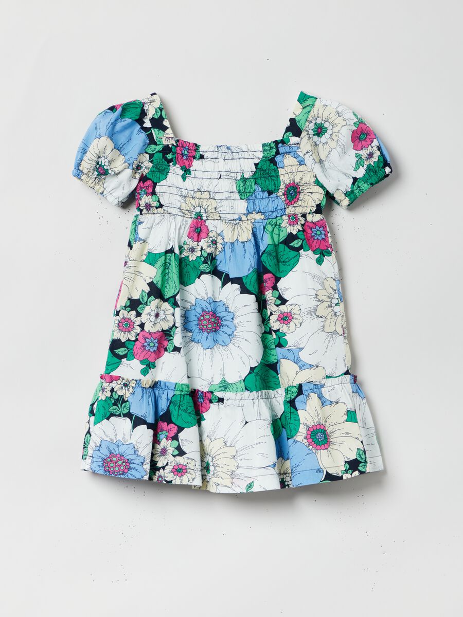 Dress with floral print. Toddler Girl_0