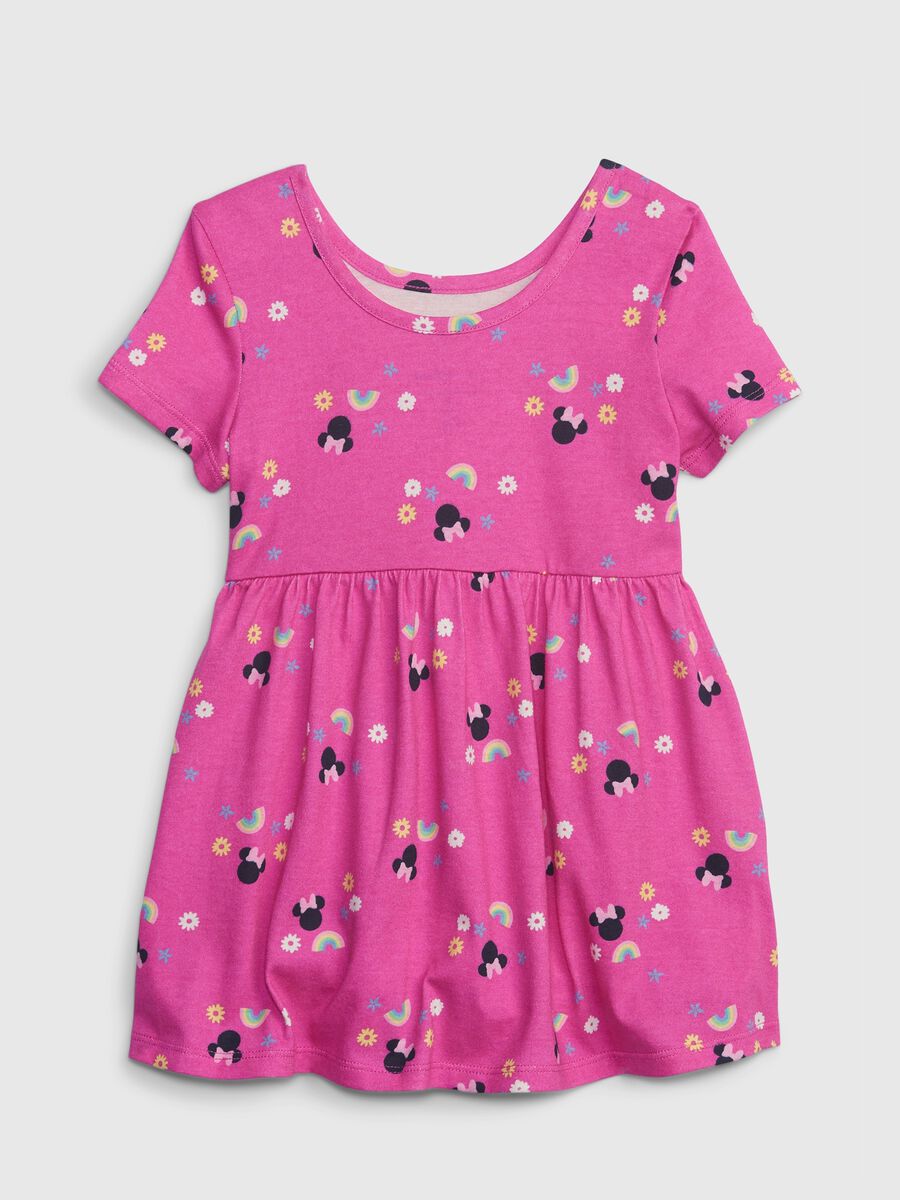 Short dress with Disney Minnie Mouse print Newborn Boy_1