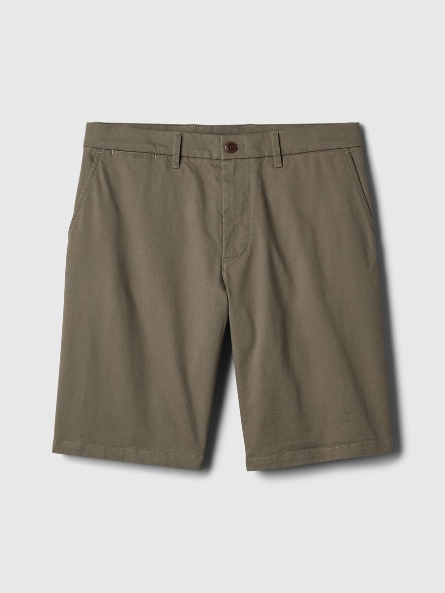 Bermuda relaxed fit in cotone stretch Uomo_4