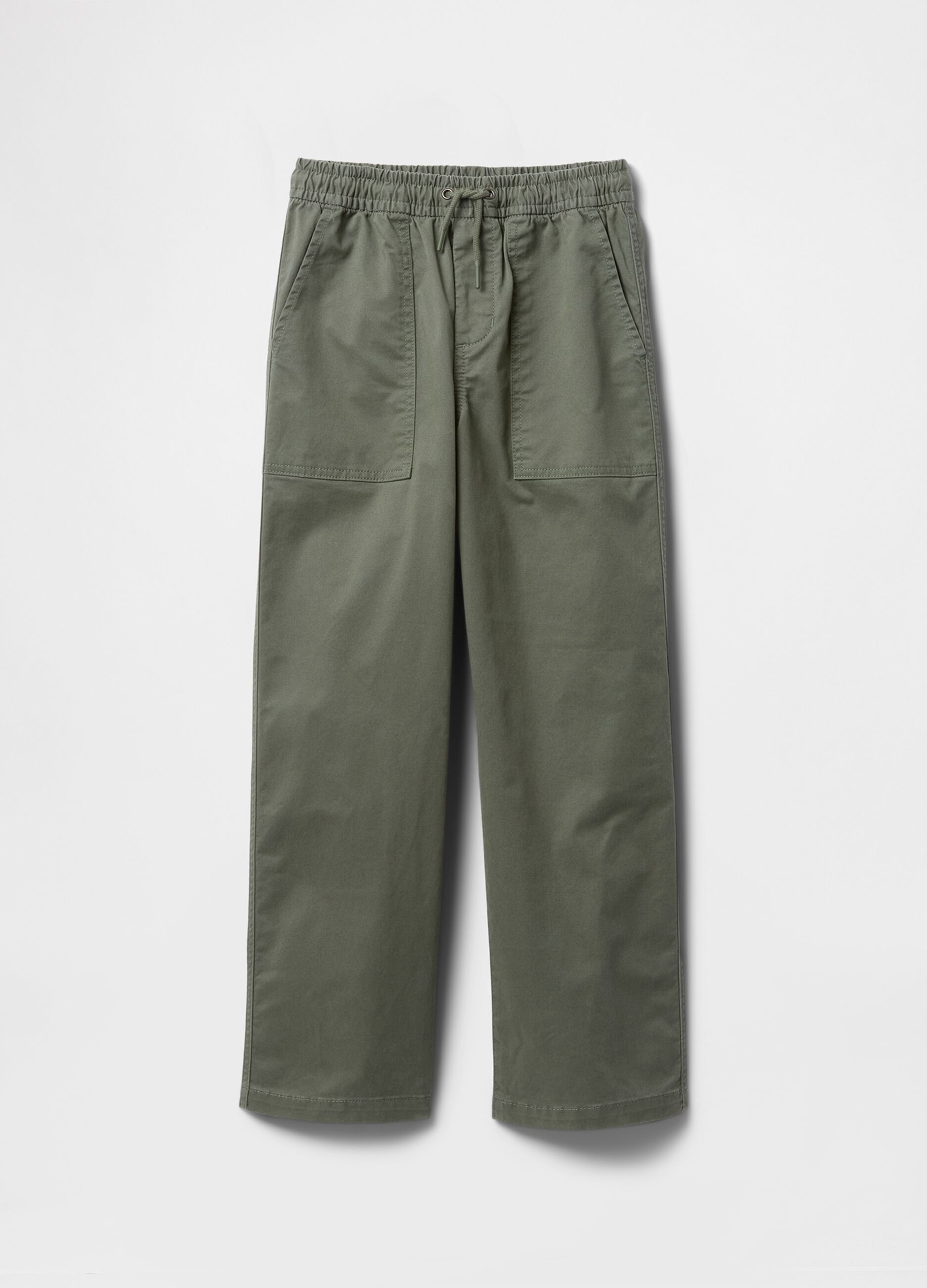 Pantaloni cargo verdi per ragazzo GAP Kids_4