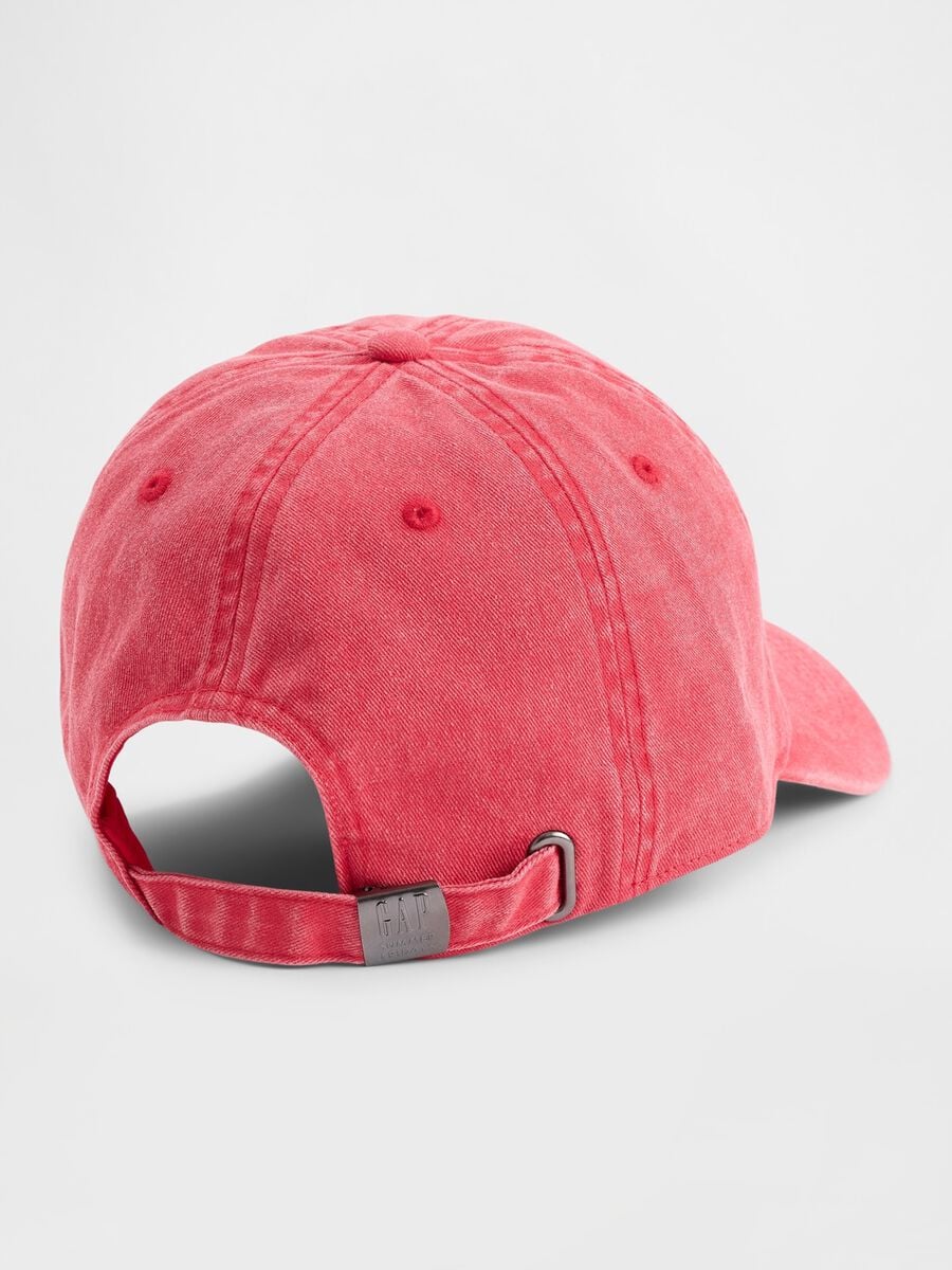 Cappello baseball in puro cotone con logo GAP Uomo_1