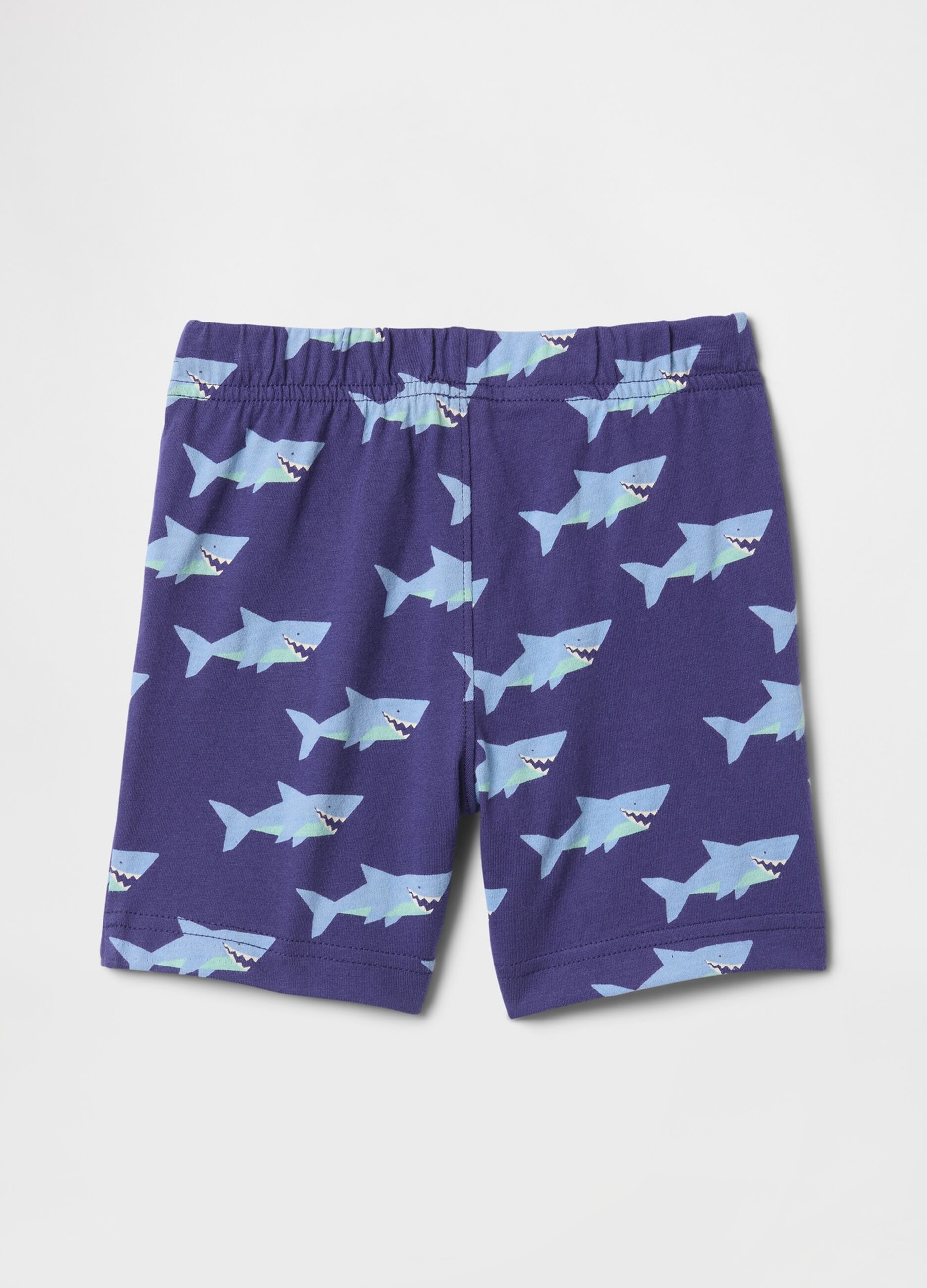 Pantaloncini blu con stampa squali Bambini 2025_1