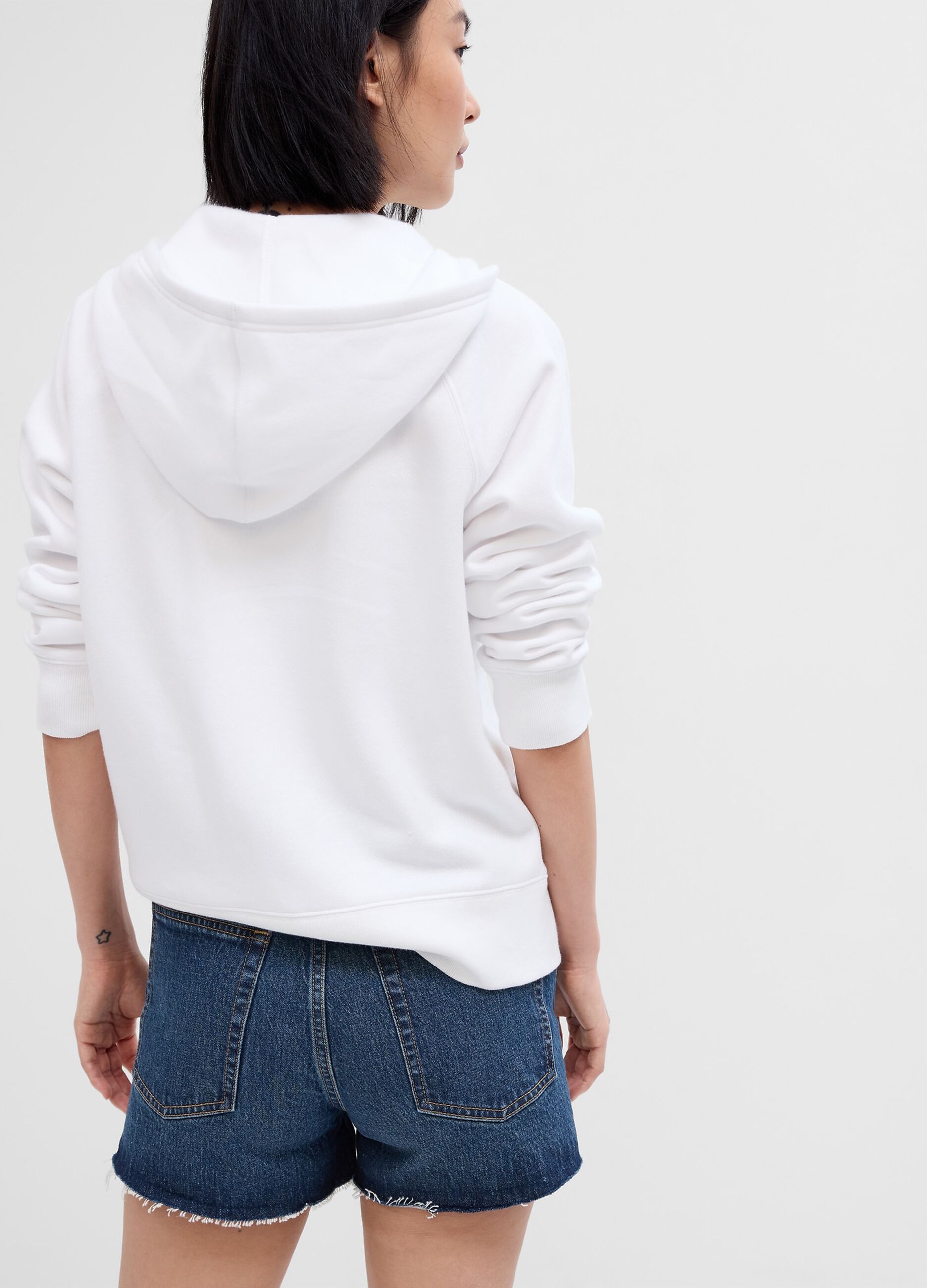 Full-zip con cappuccio ricamo logo_1