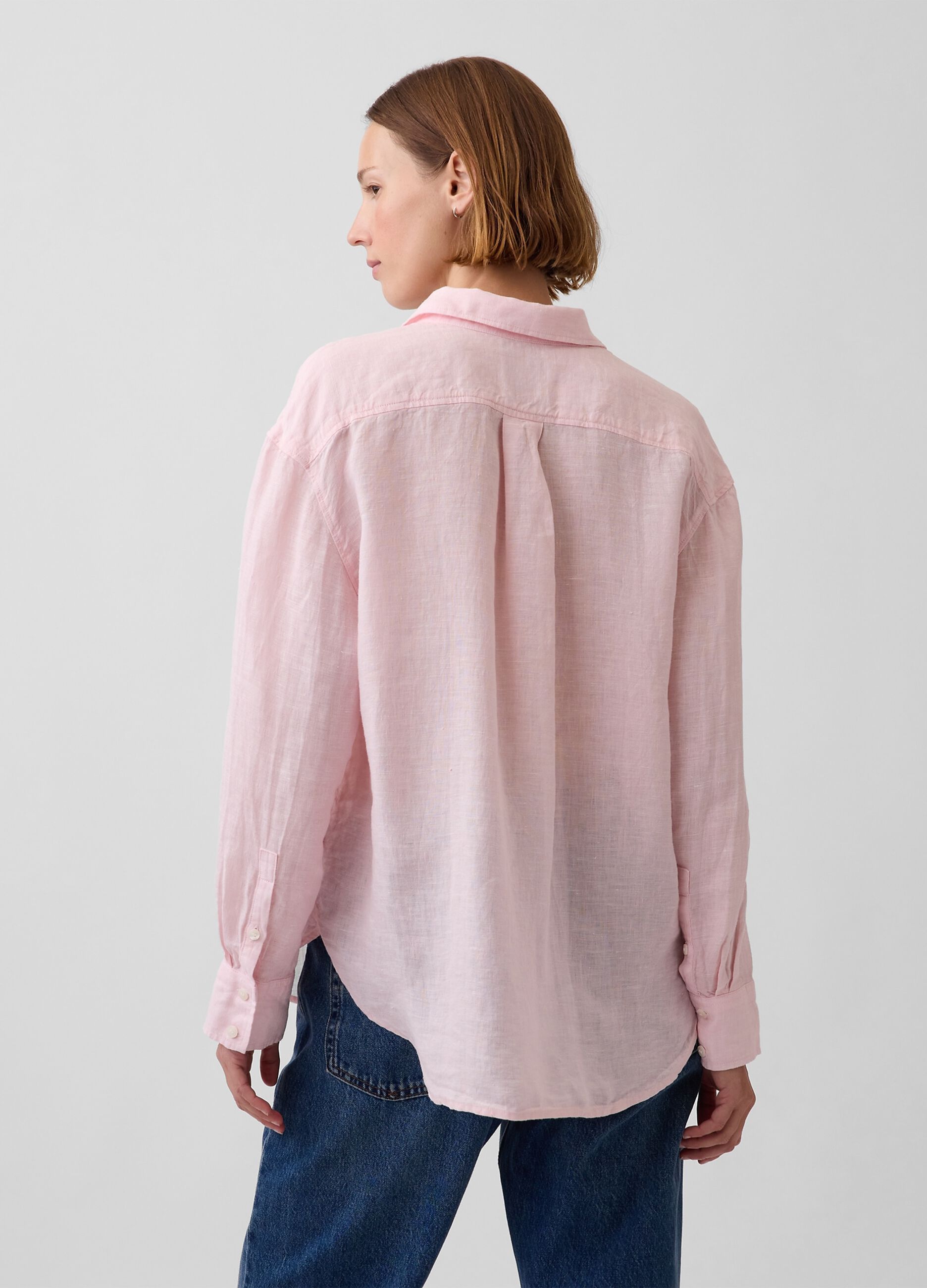 Camicia in puro lino