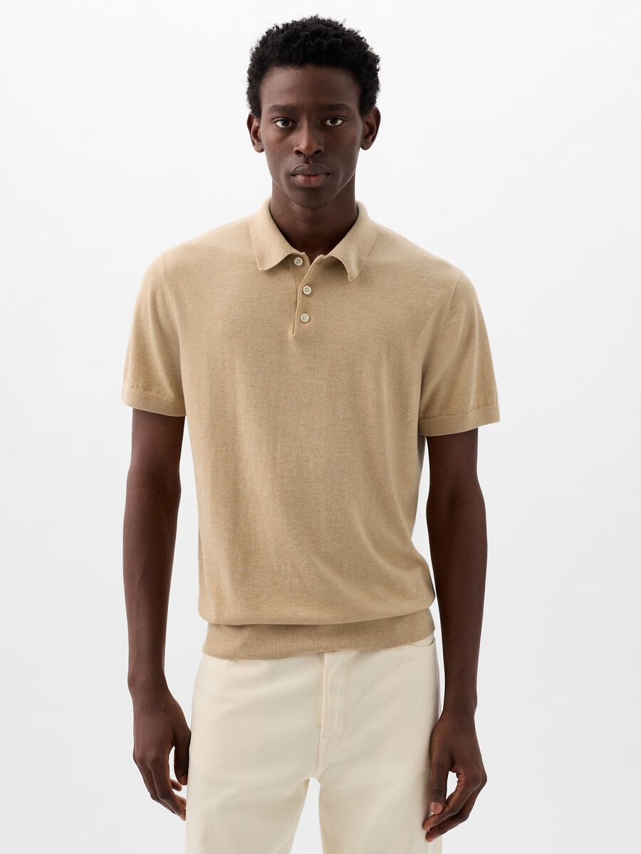 Polo shirt in cotton blend Man_0