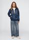 Felpa con logo GAP, cappuccio e zip in misto cotone_2