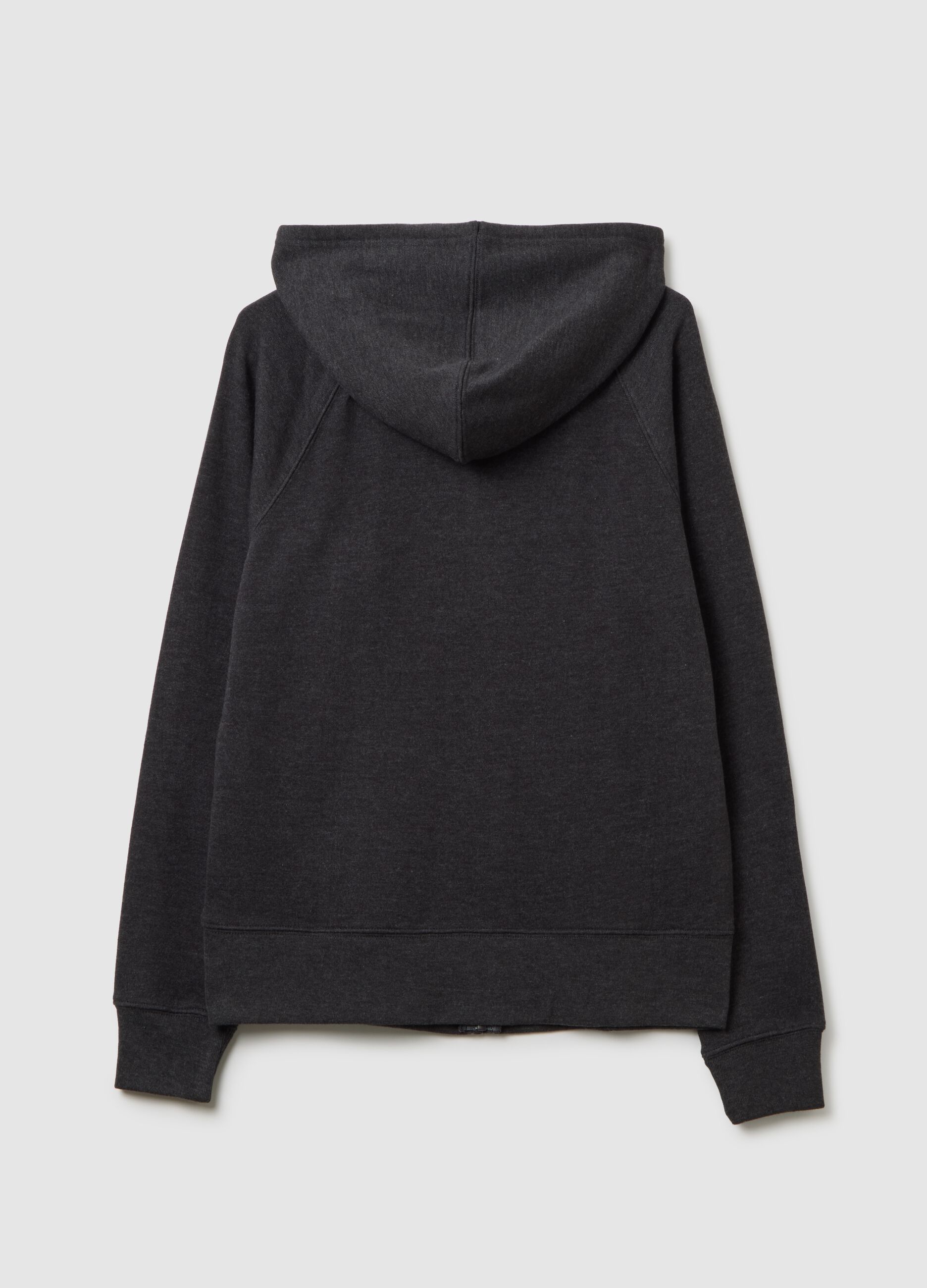 Full-zip con cappuccio ricamo logo_3