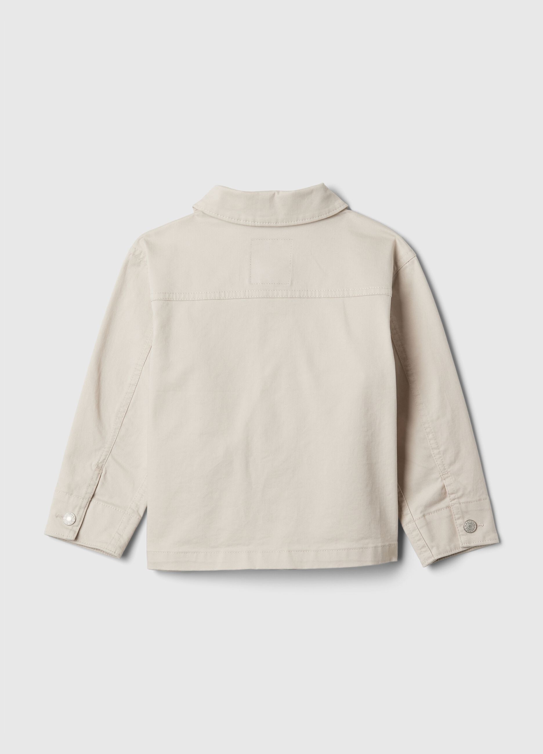 Shacket in cotone stretch_1