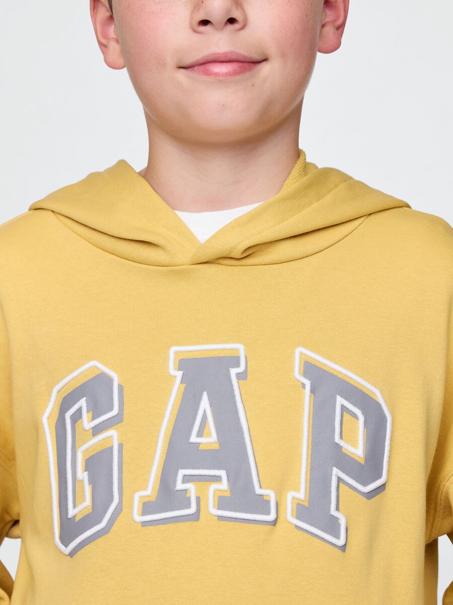 Yellow GAP Kids Hoodie Boy_3