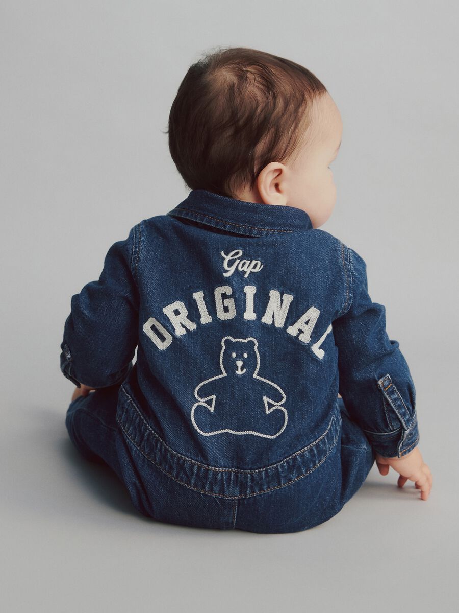 Blue Cotton Babygrow Newborn Boy_0