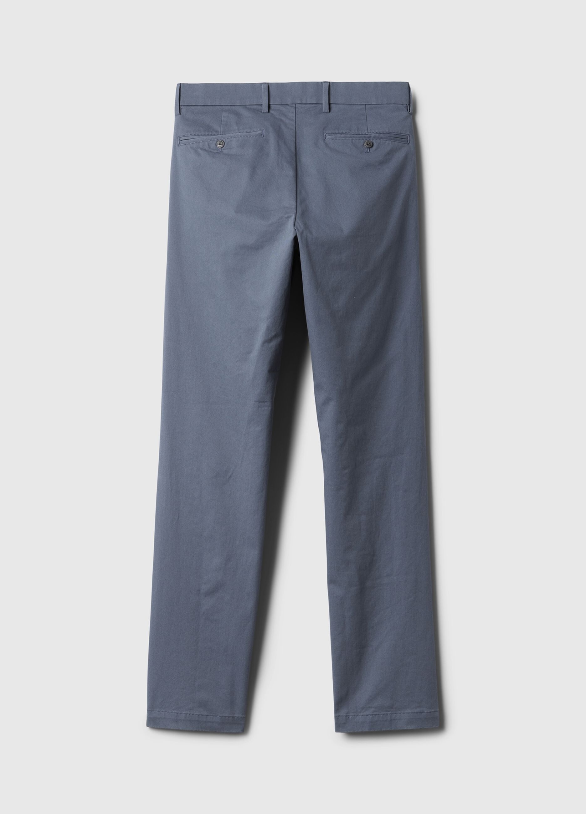 Straight-fit trousers in stretch cotton_5