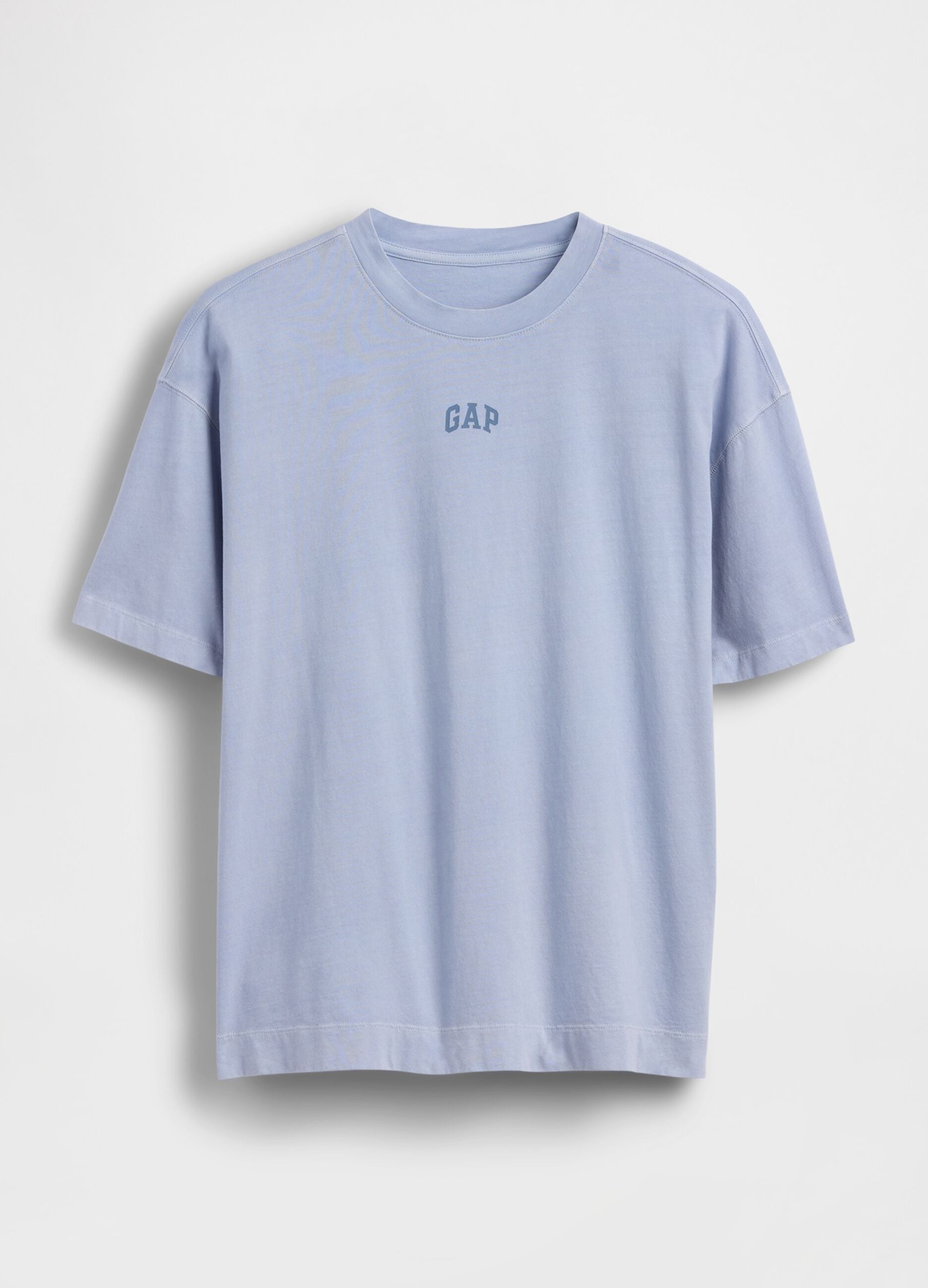 T-shirt a maniche corte in puro cotone con logo GAP