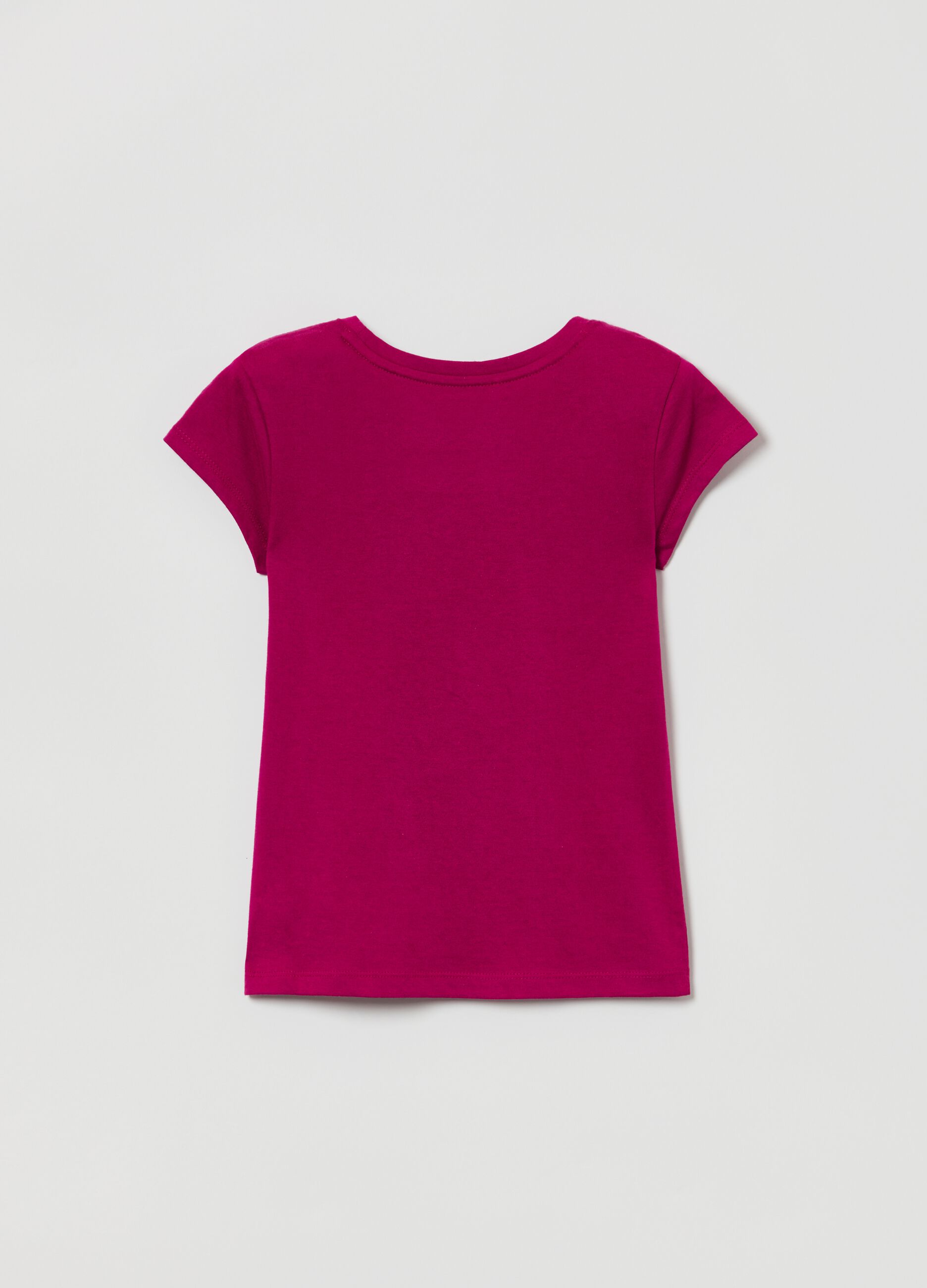Cotton T-shirt with logo print_1