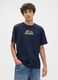 T-shirt in puro cotone con stampa frontale_0