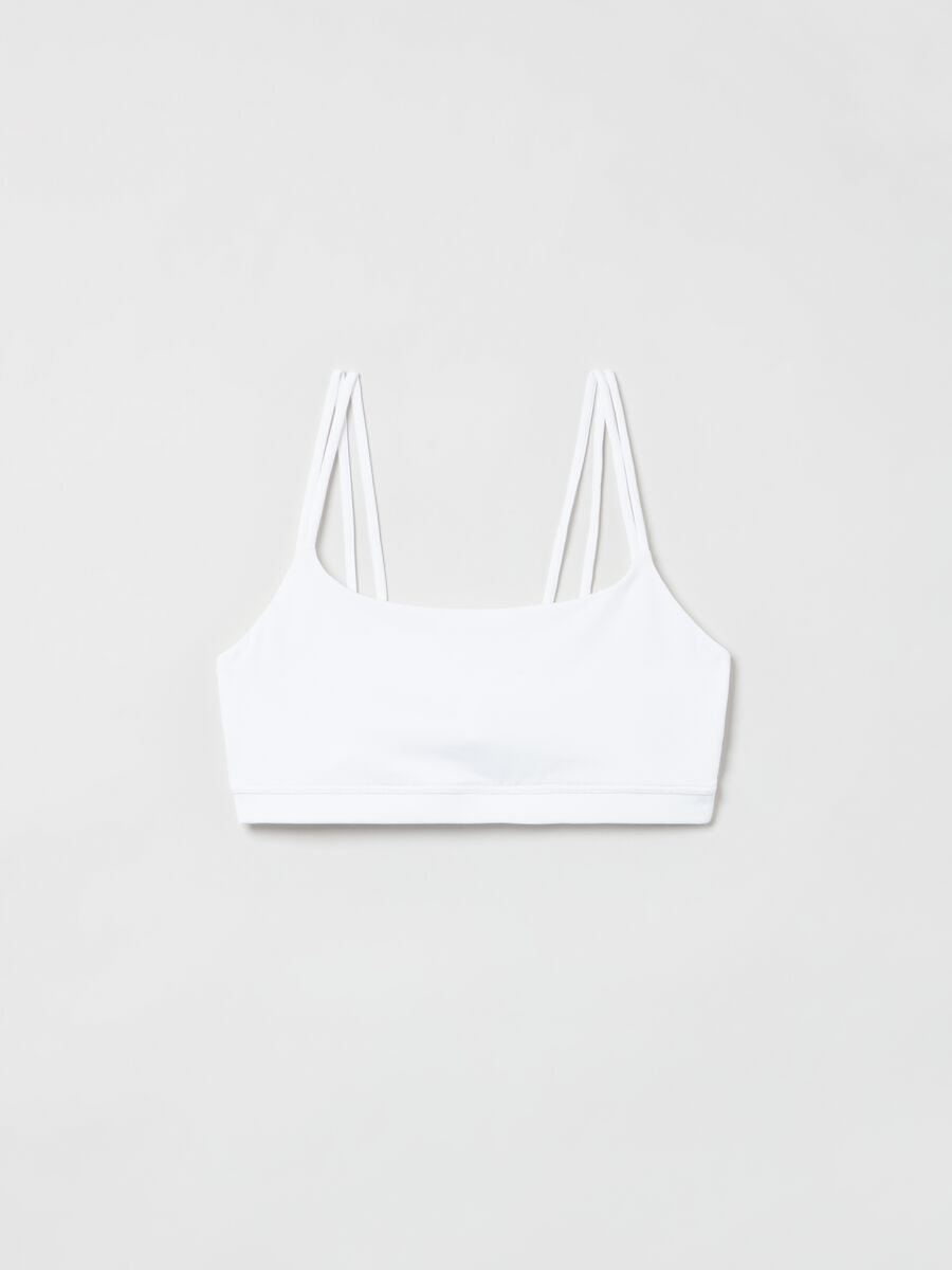Sports bra with double straps Woman_1
