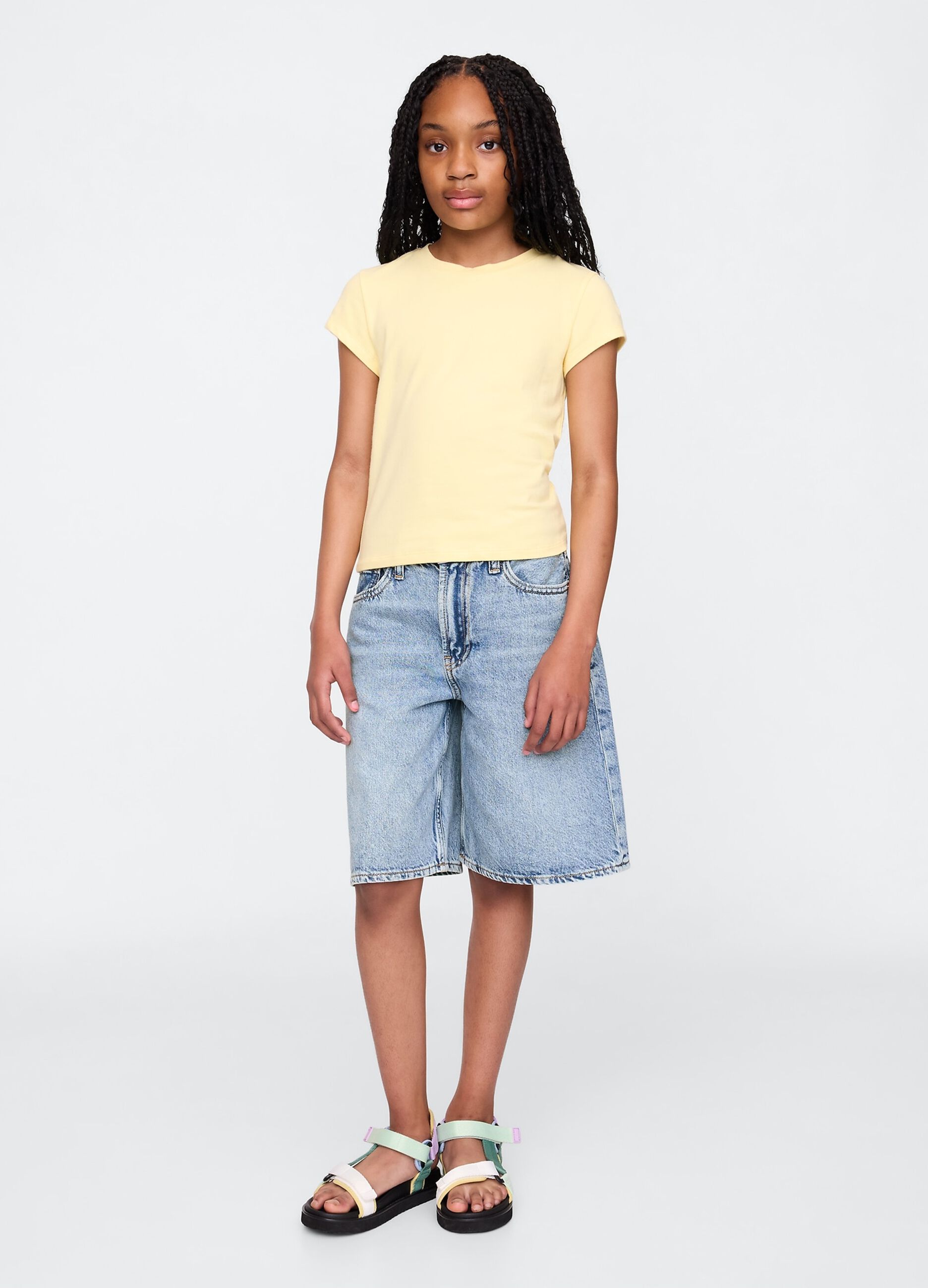Shorts in denim