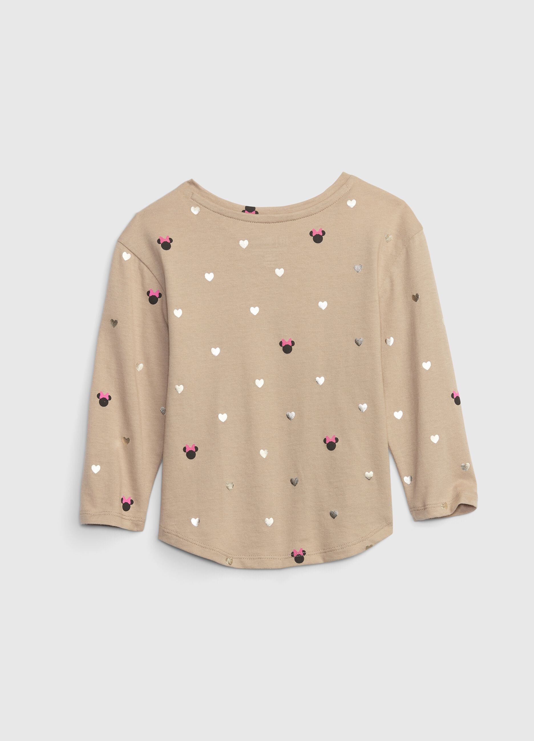 Long-sleeved T-shirt with Minnie Mouse print_1