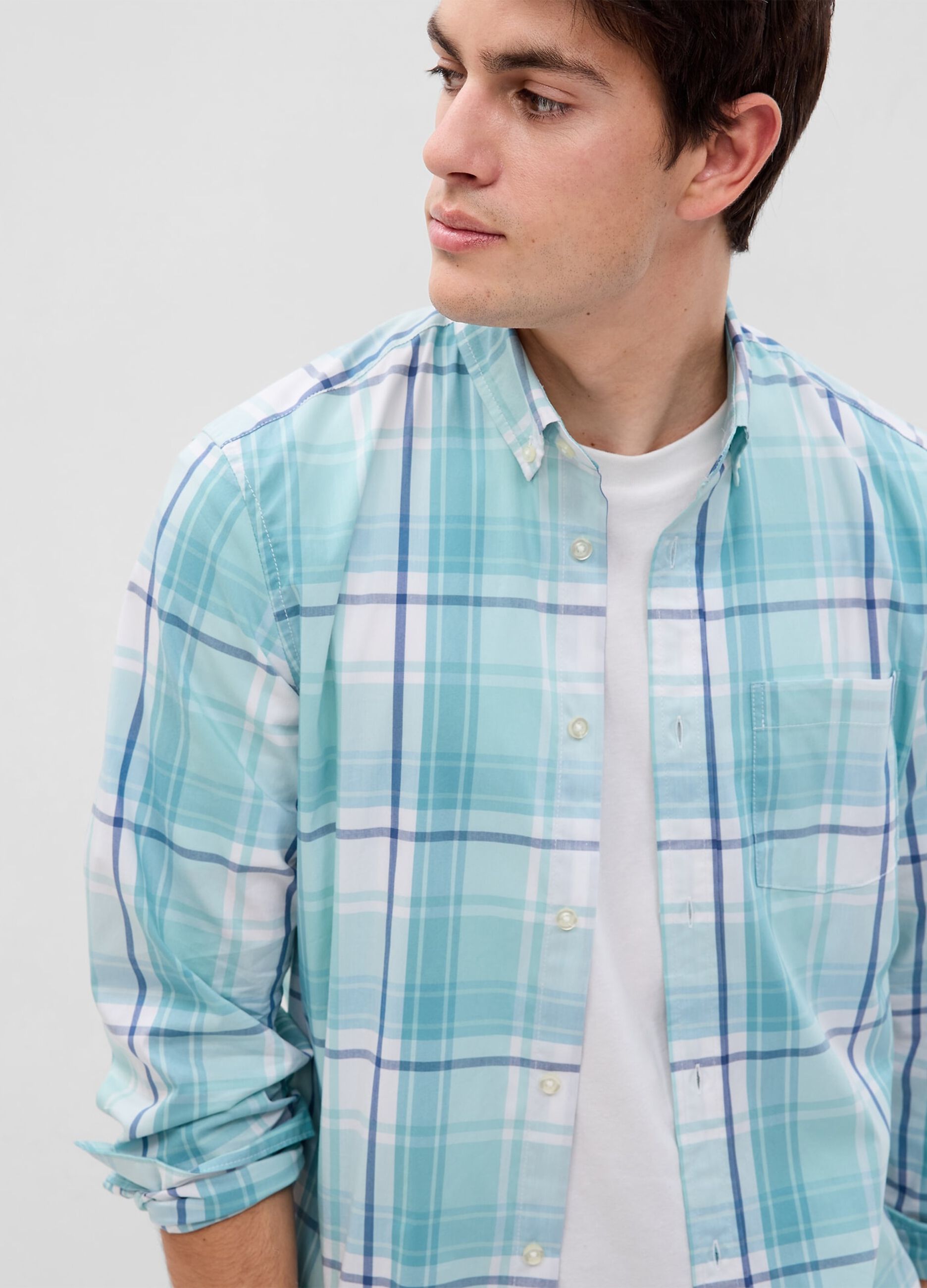 Coolmax® fabric patterned shirt