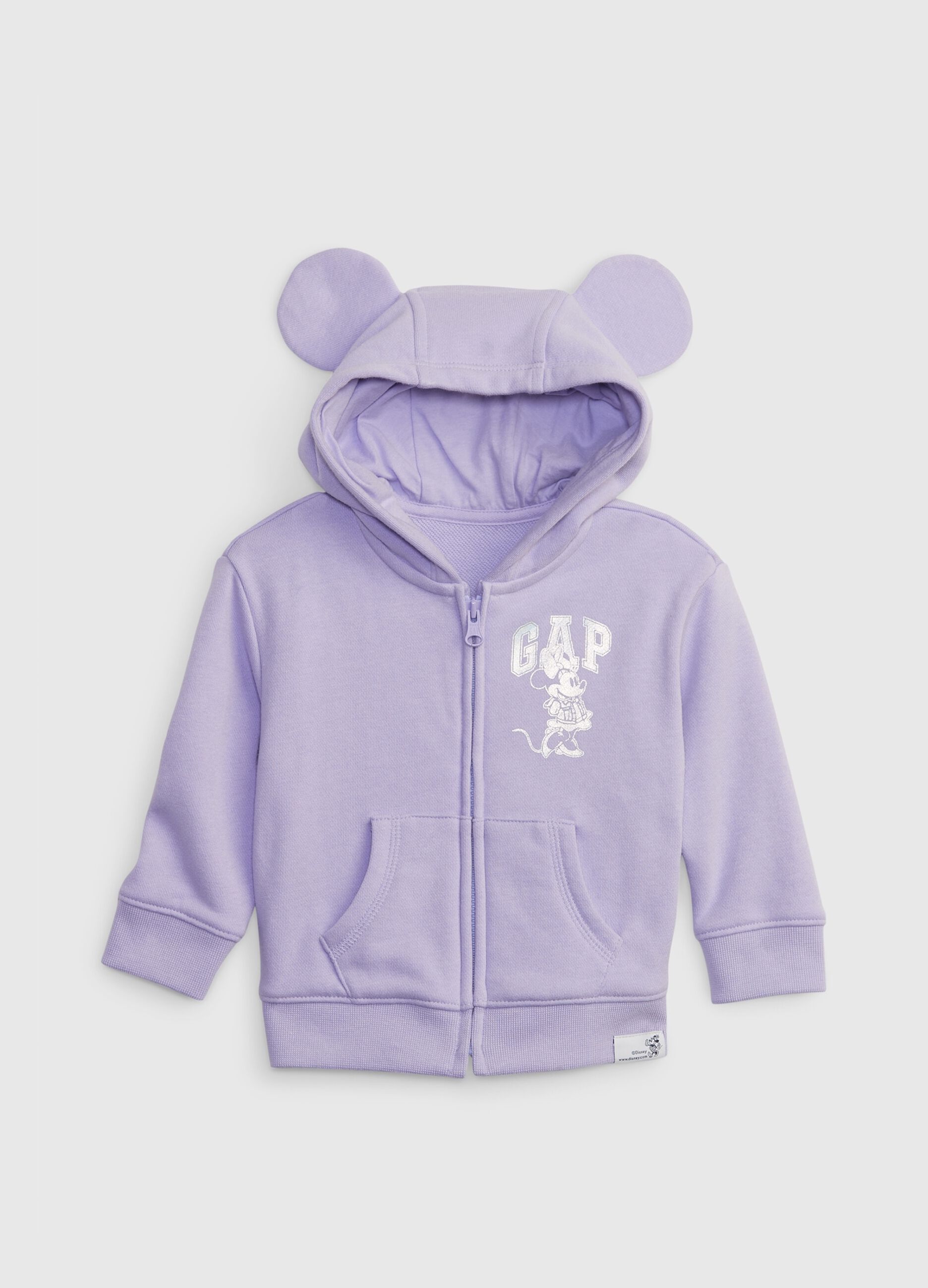 Full-zip con cappuccio stampa Disney 100°