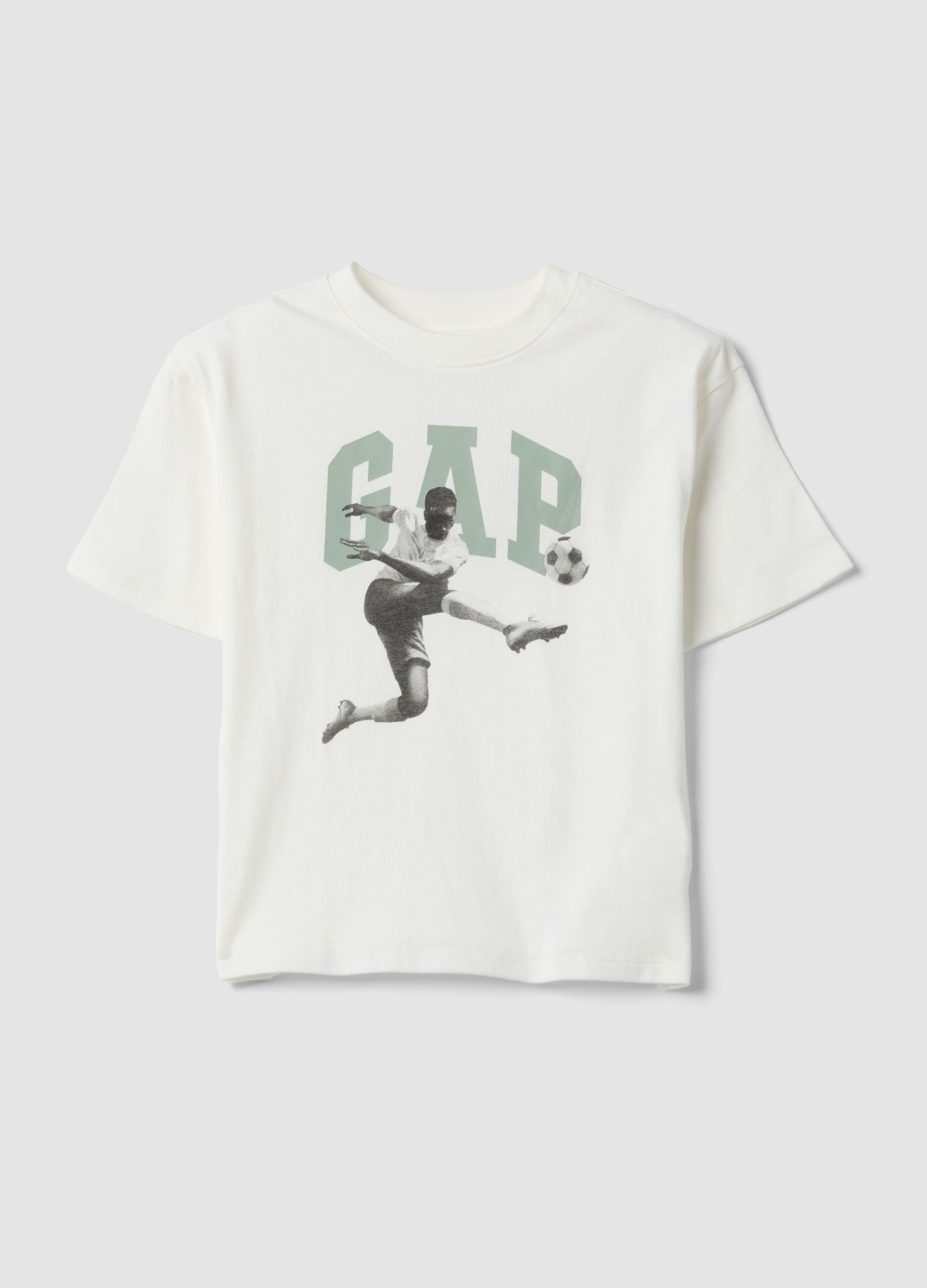 T-shirt con logo GAP in puro cotone